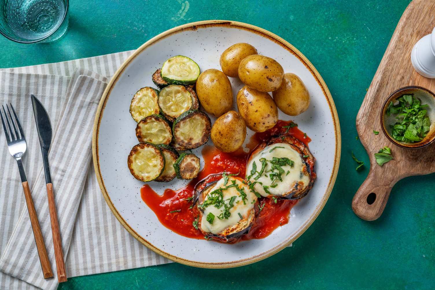 Auberginen nach Art Parmigiana
