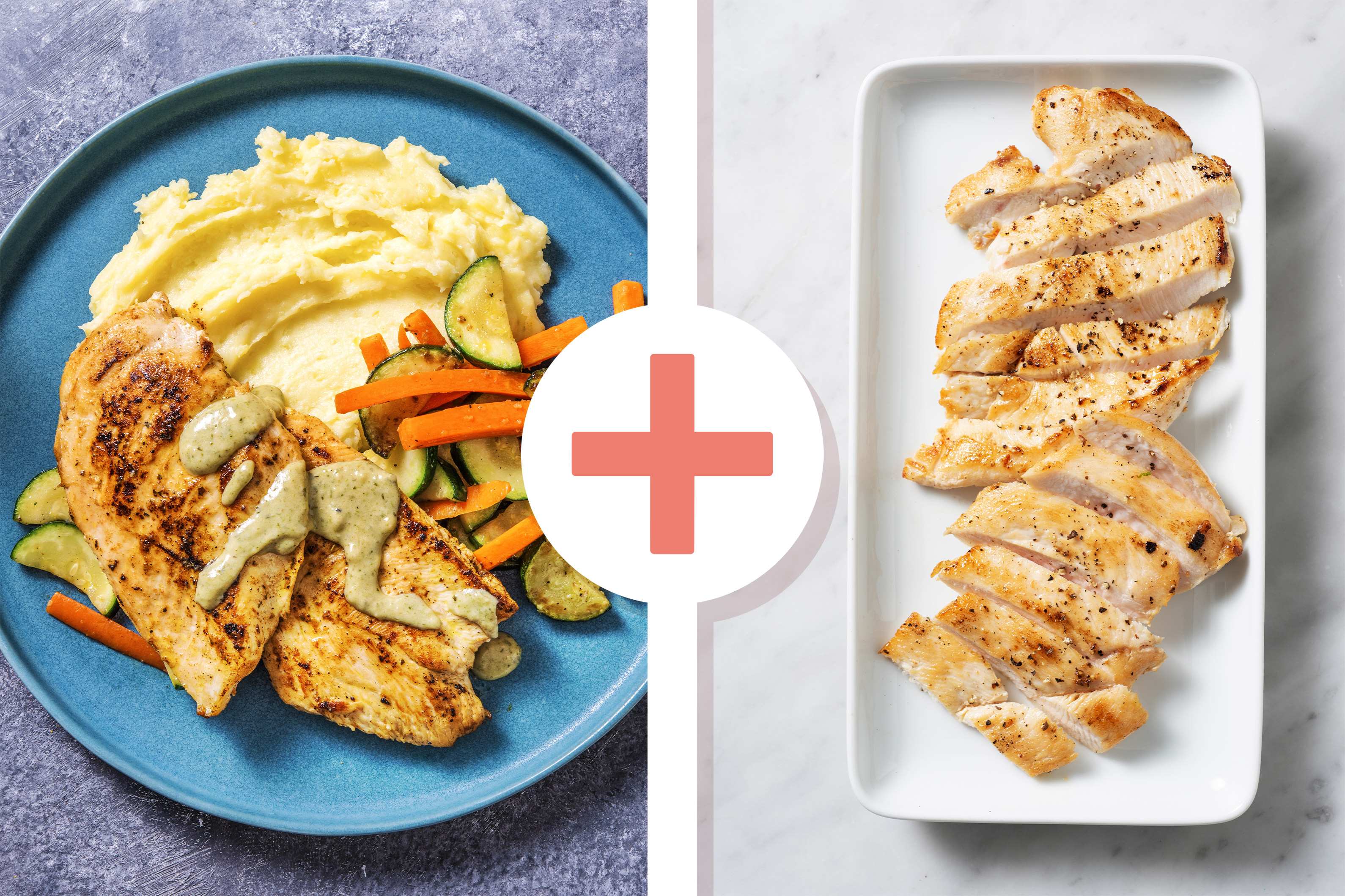 Aussie Double Chicken & Parmesan Mash
