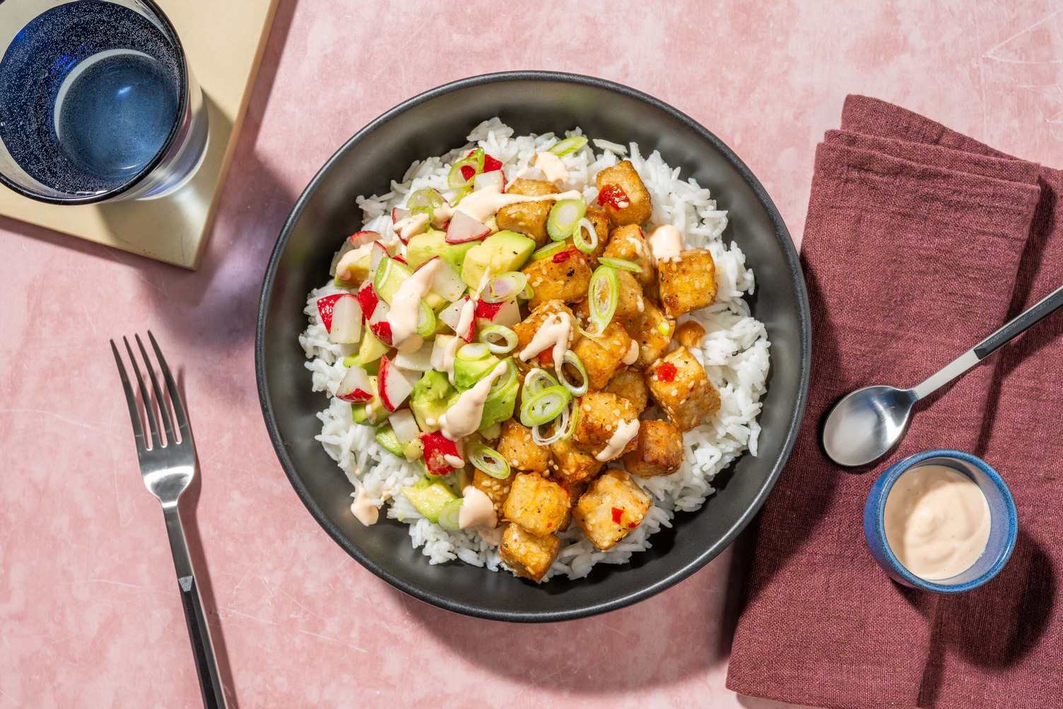 Bang Bang Tofu Bowls