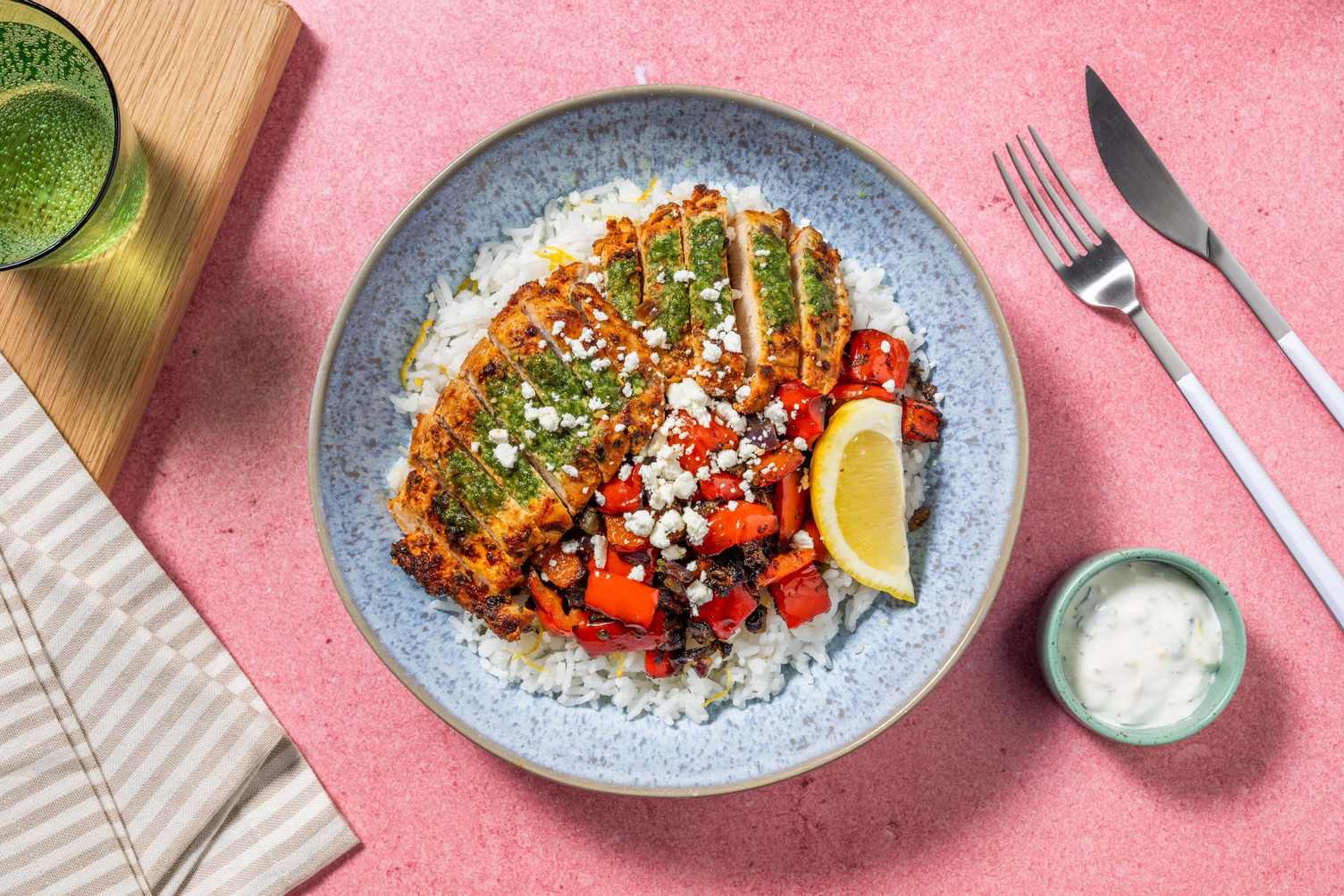 Bols de tofu façon souvlaki