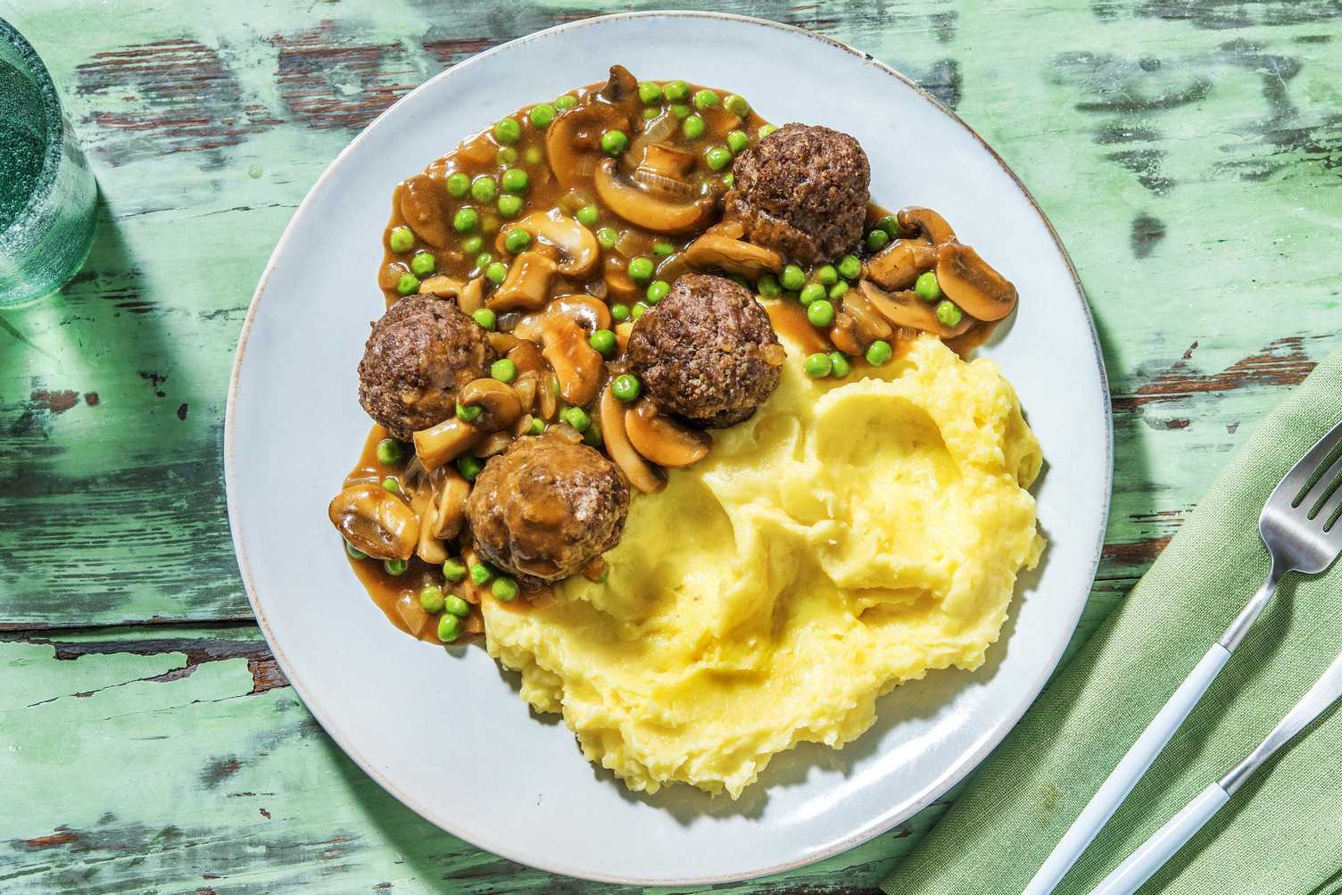 Boulettes de bœuf Salisbury