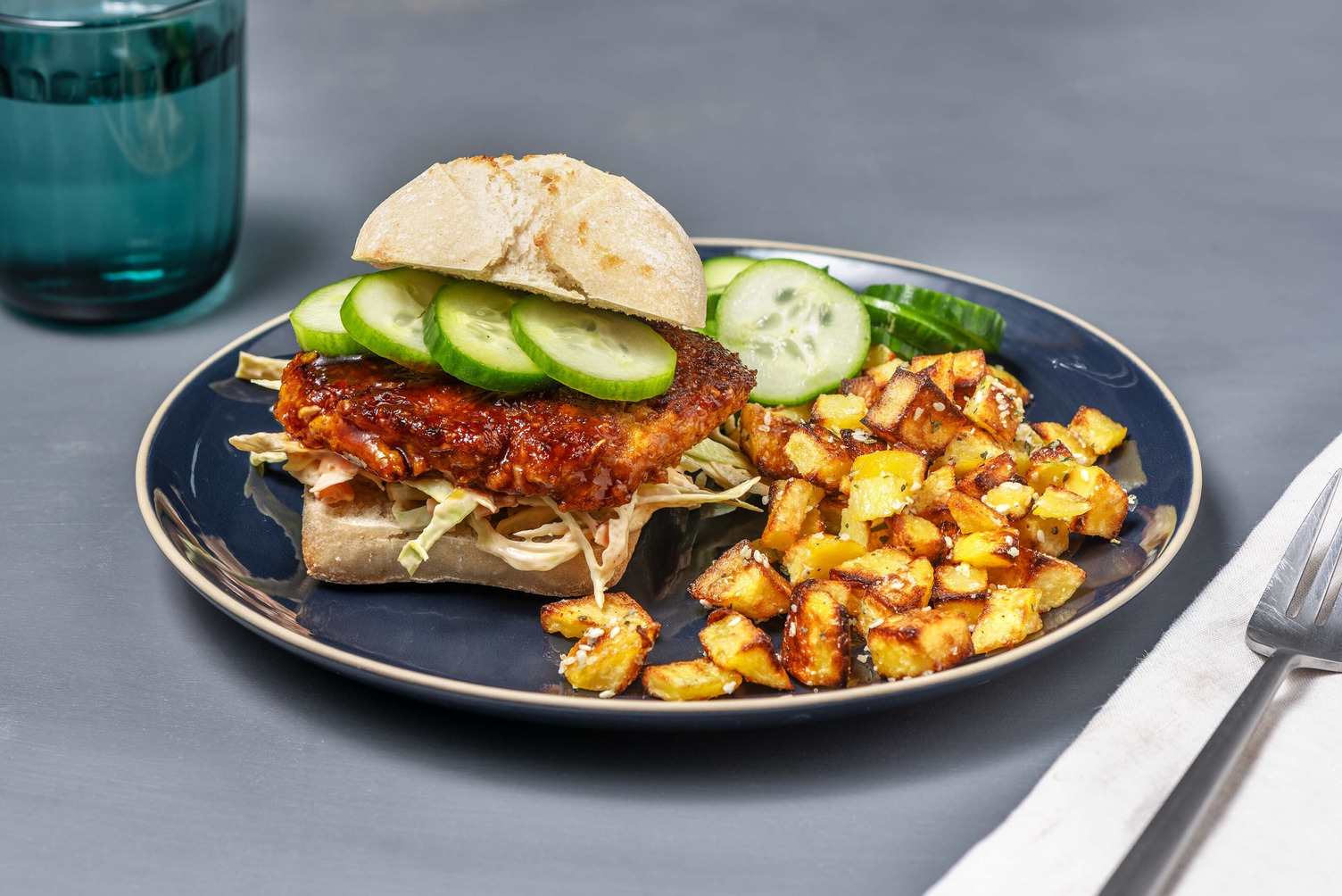 Honing-teriyaki boekoeloekoeburger