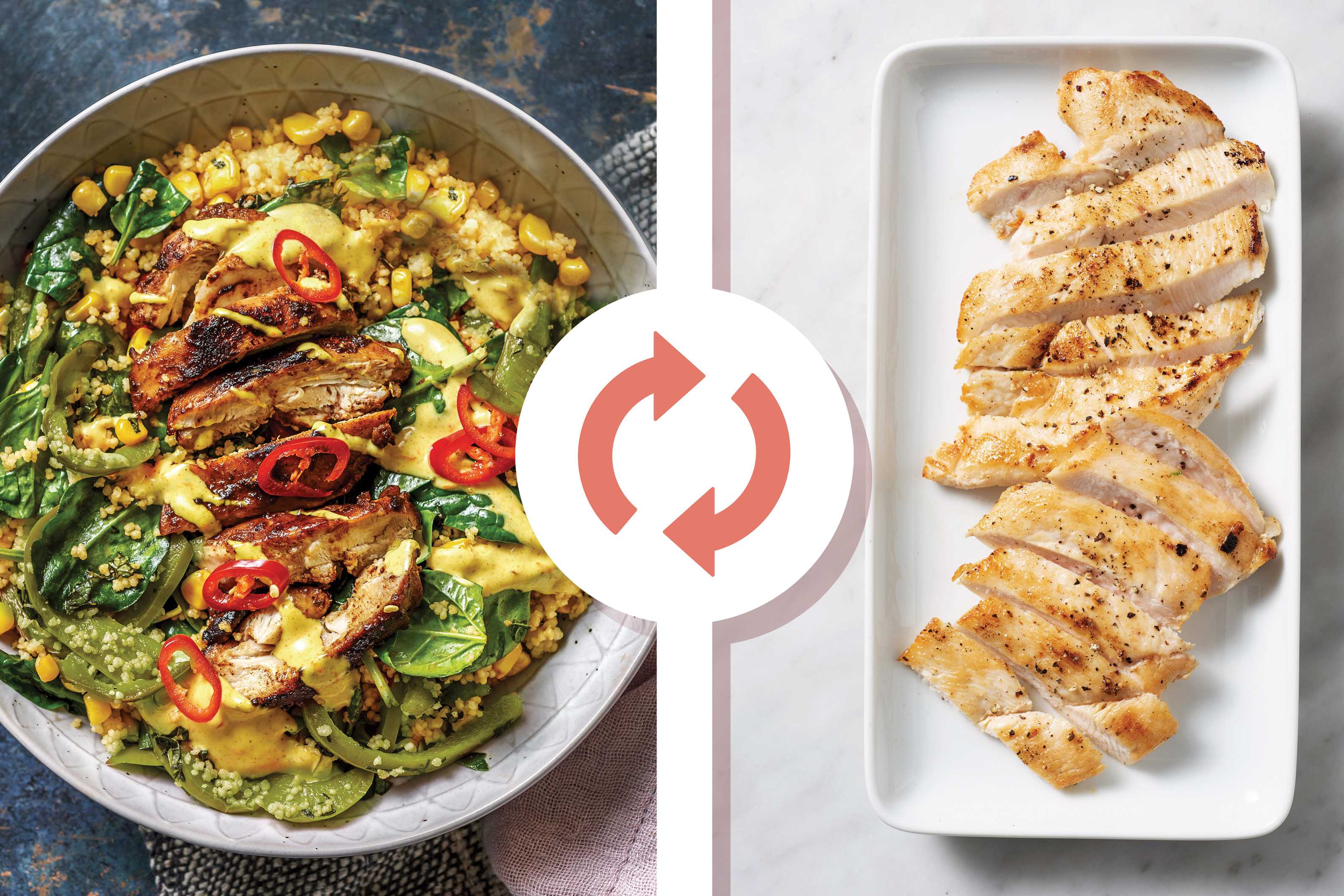 Caribbean Chicken Breast & Couscous