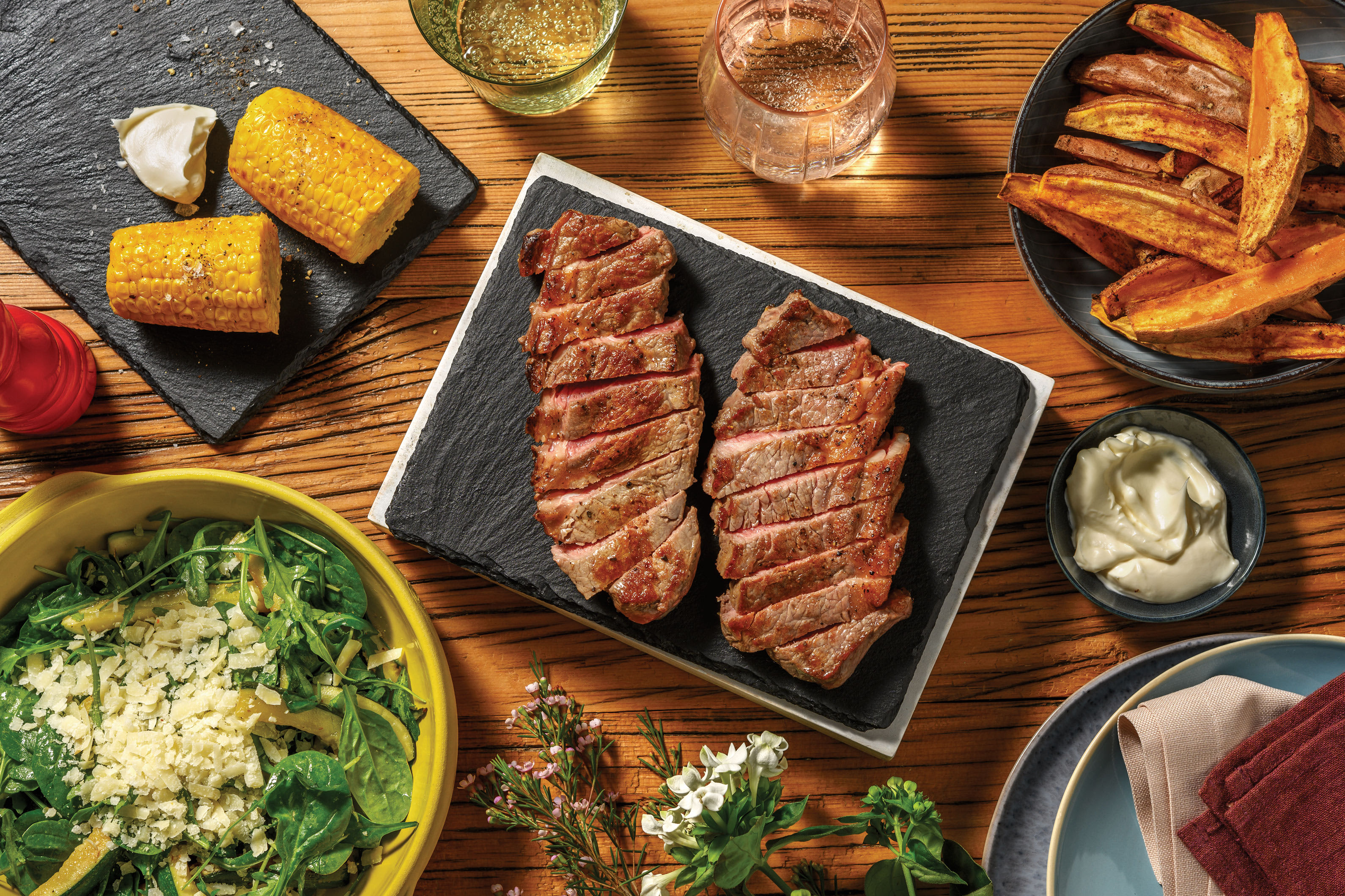 Chargrilled Sirloin & Zucchini Salad