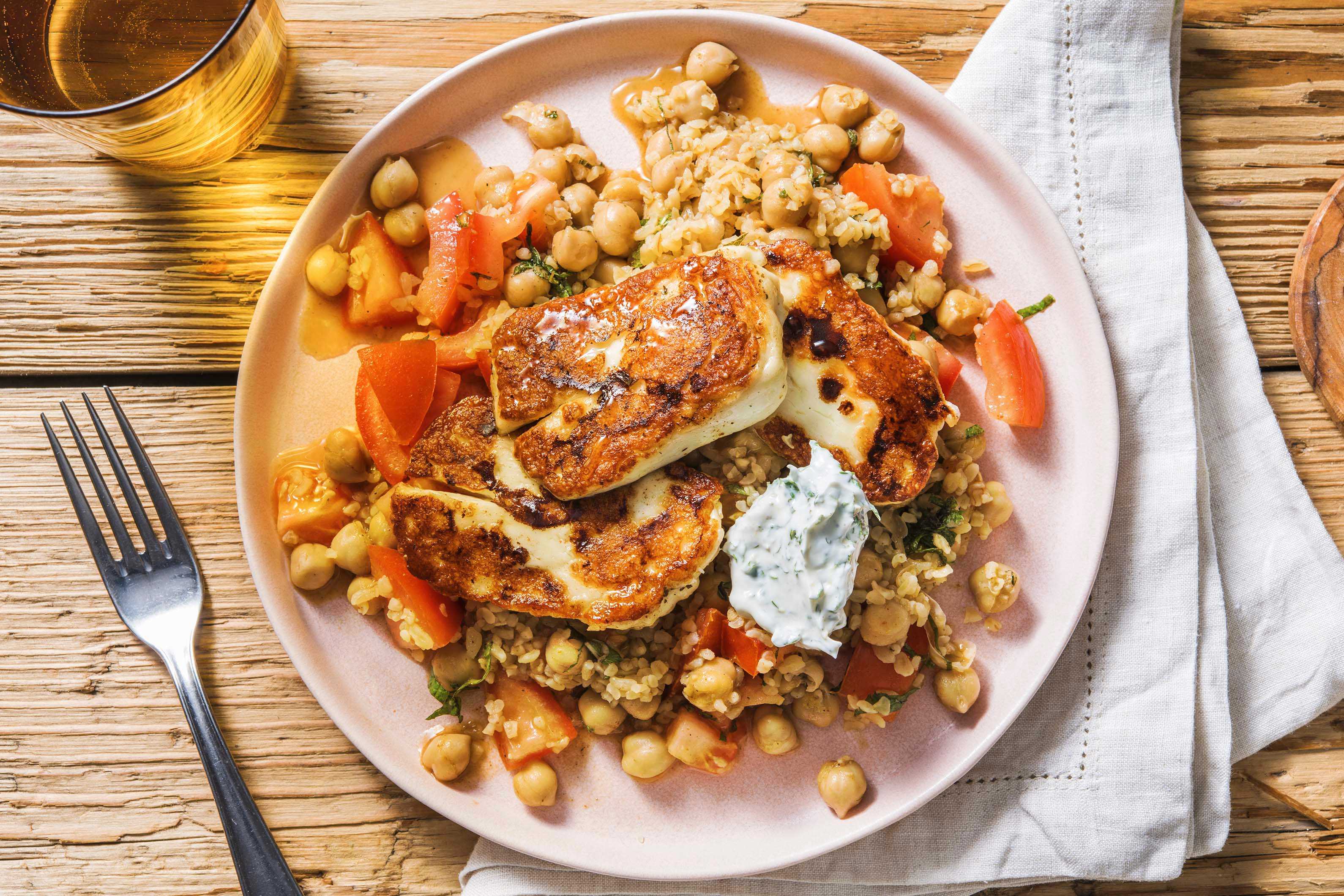 Chermoula Spiced Halloumi