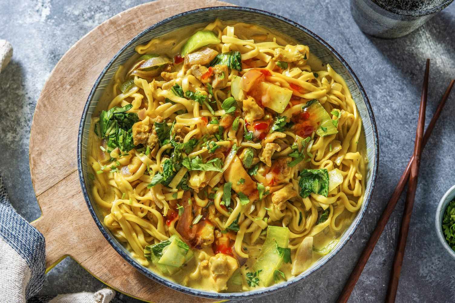 Cari de poulet à la noix de coco