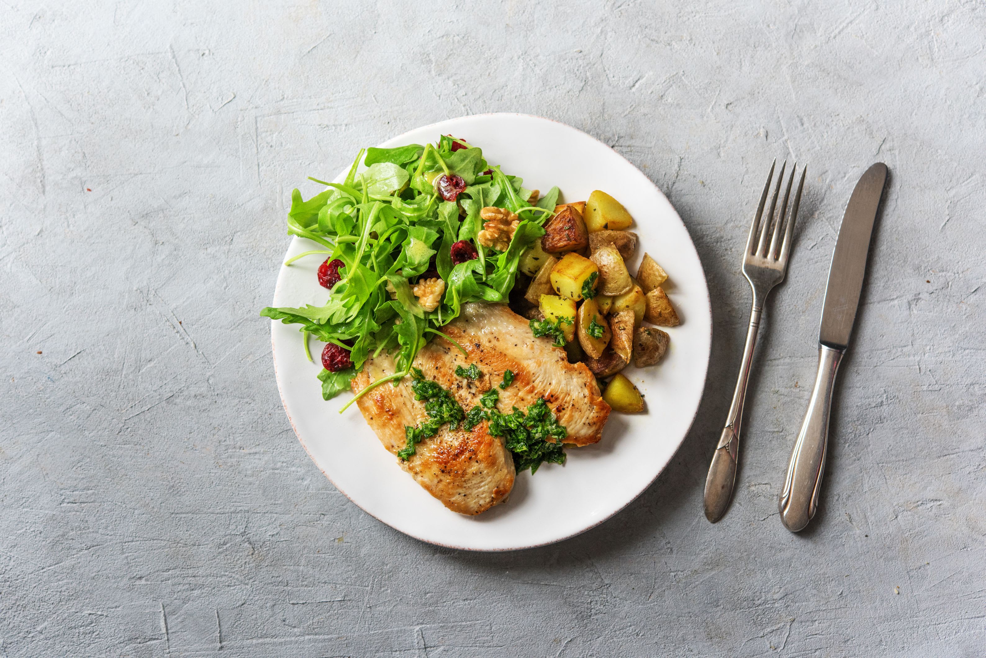 Lean Mean Chicken and Greens