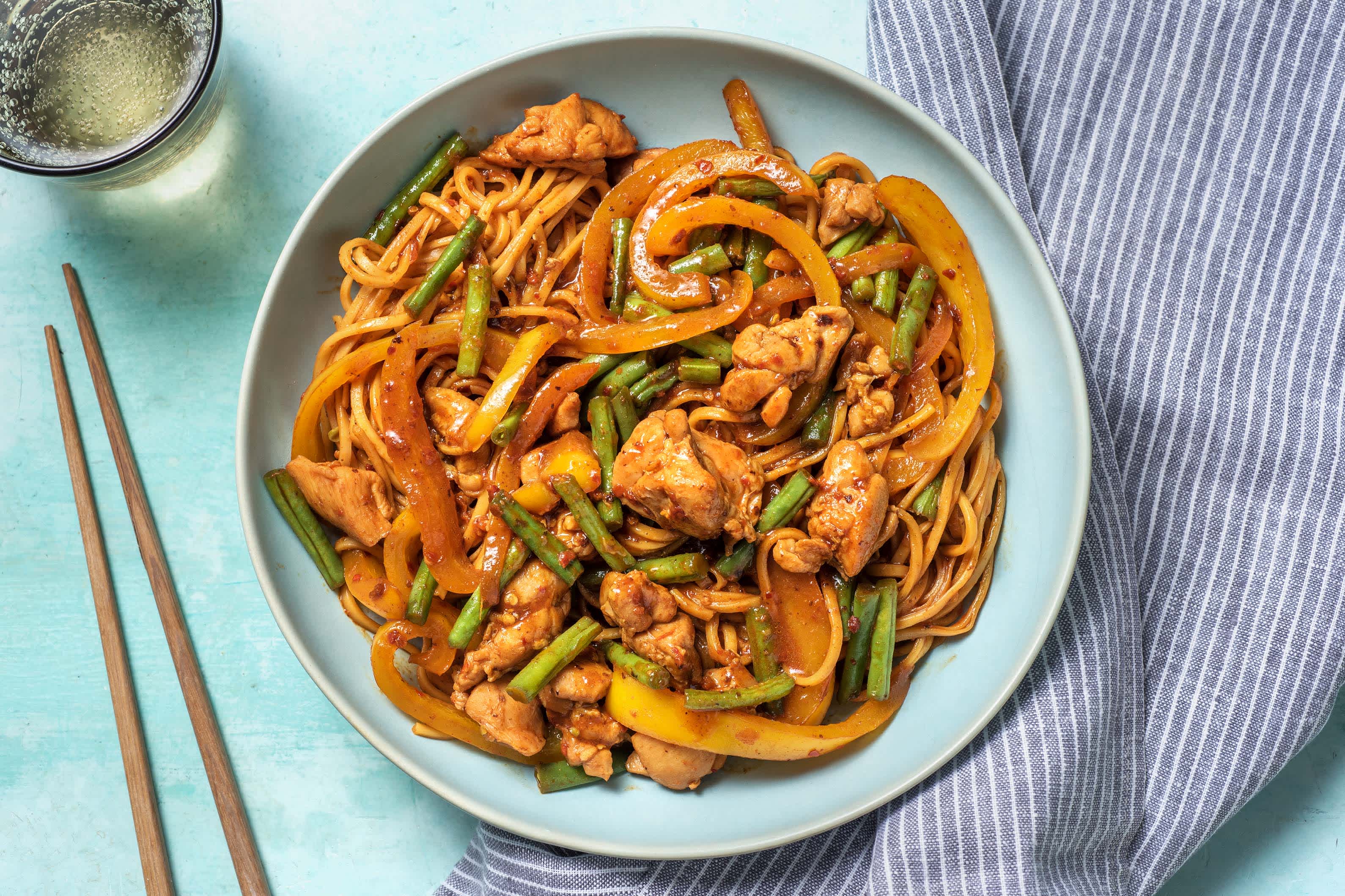 Chicken Thigh Chow Mein