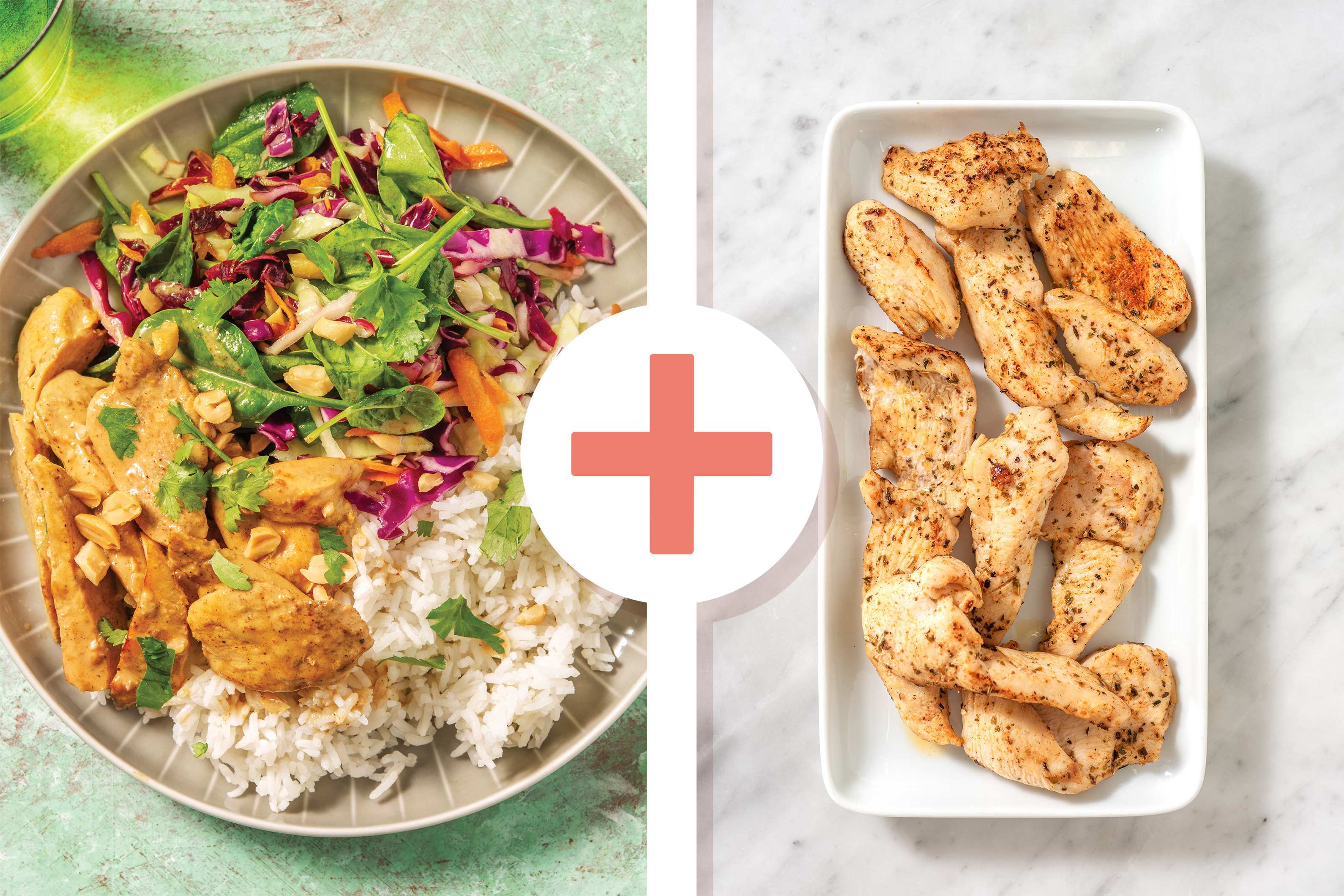 Creamy Coconut Caribbean Double Chicken