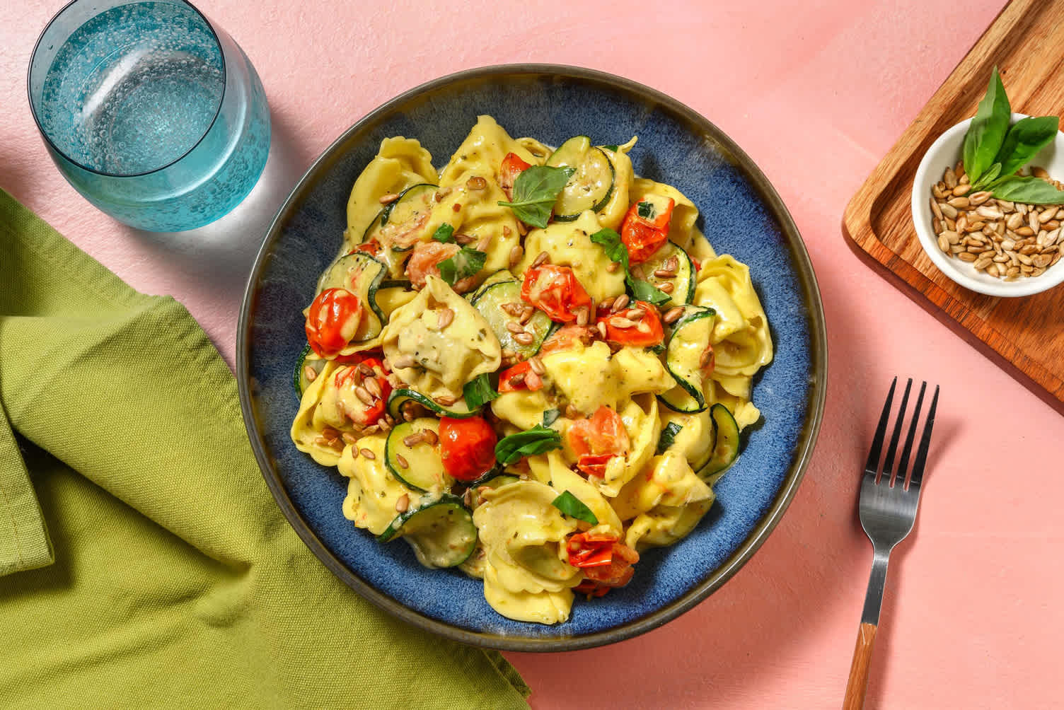Cremige Tortellini mit Ricotta-Füllung