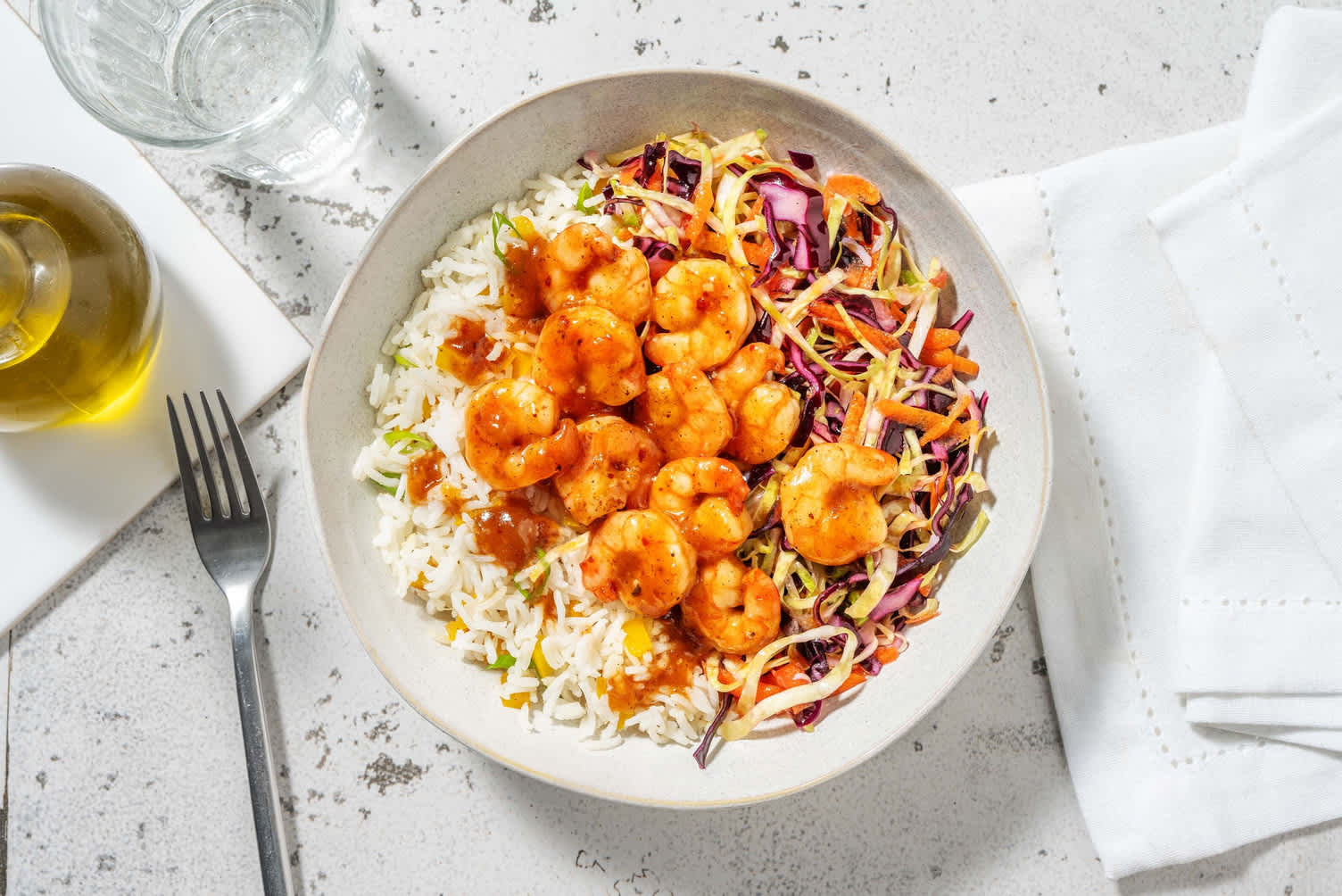 Crevettes aux épices jerk à la caribéenne