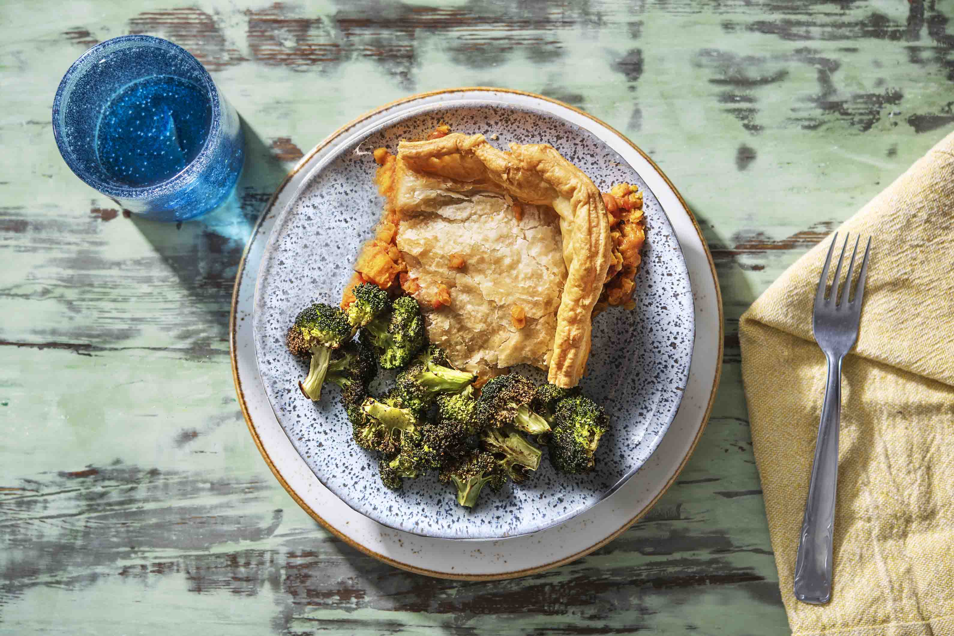 Curried Vegetable Pie