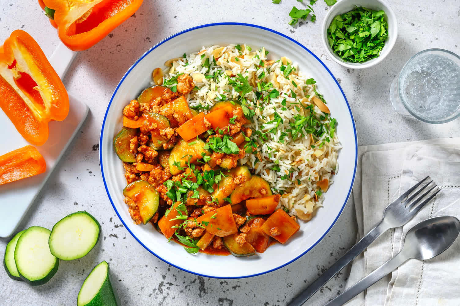 Dinde au harissa