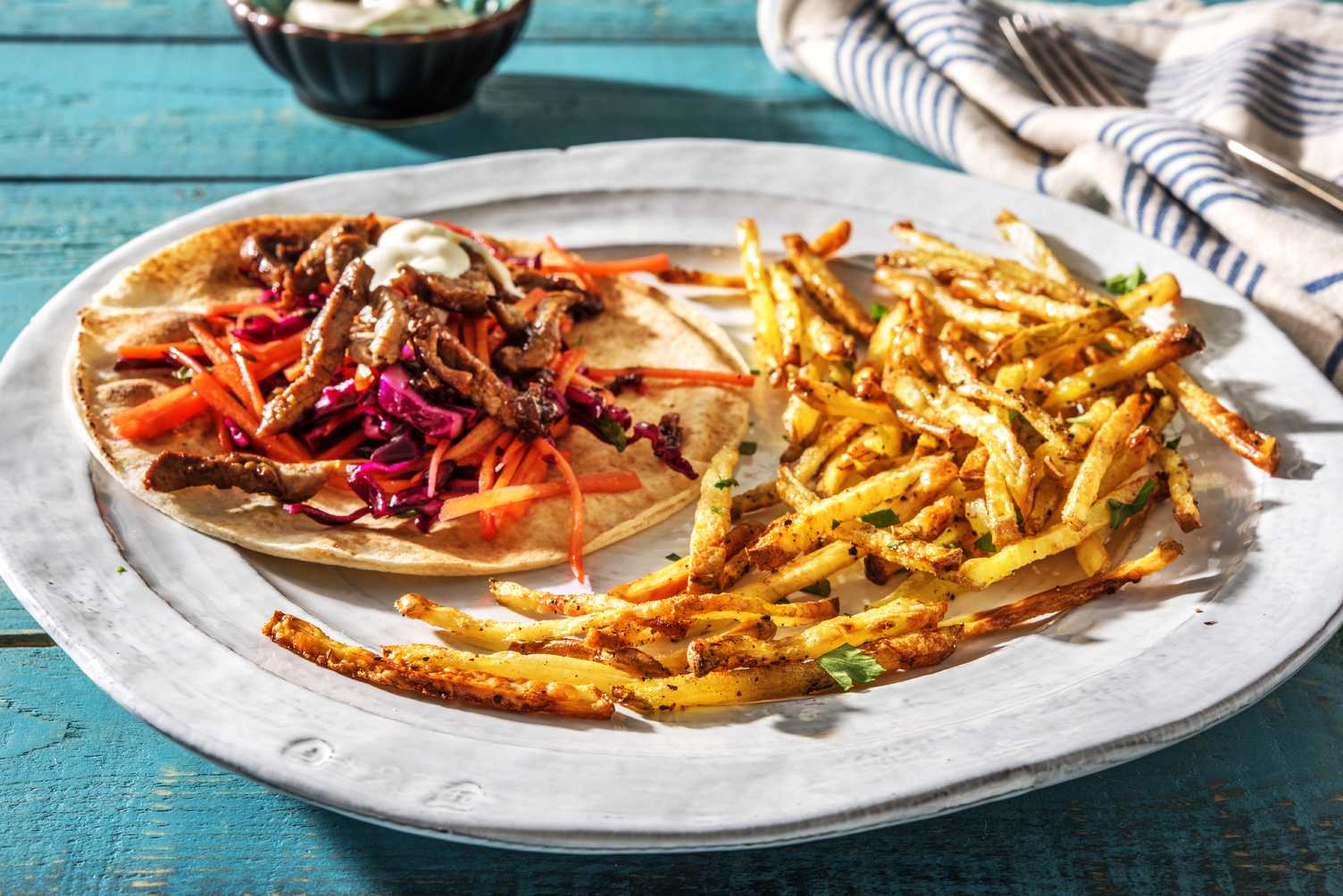 Donair au bœuf style côte est