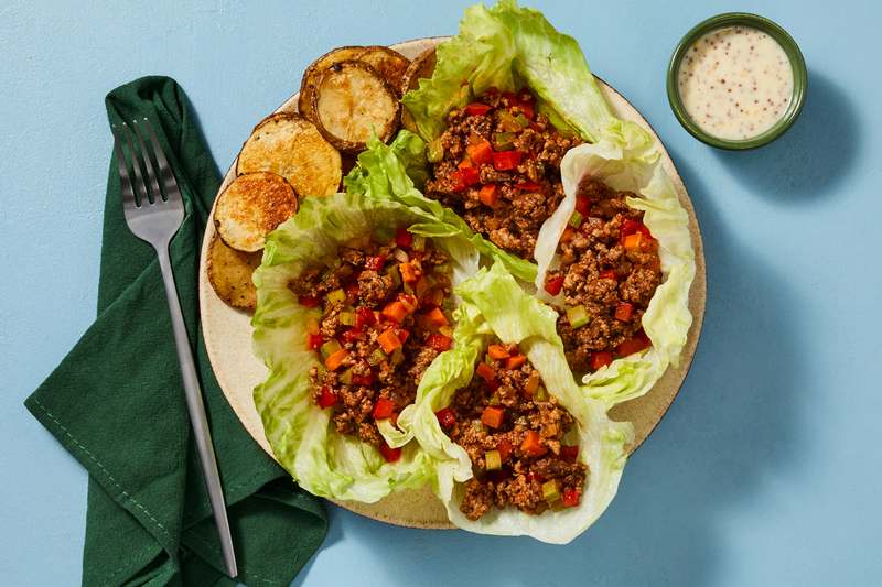 Wraps de laitue façon Sloppy Joe