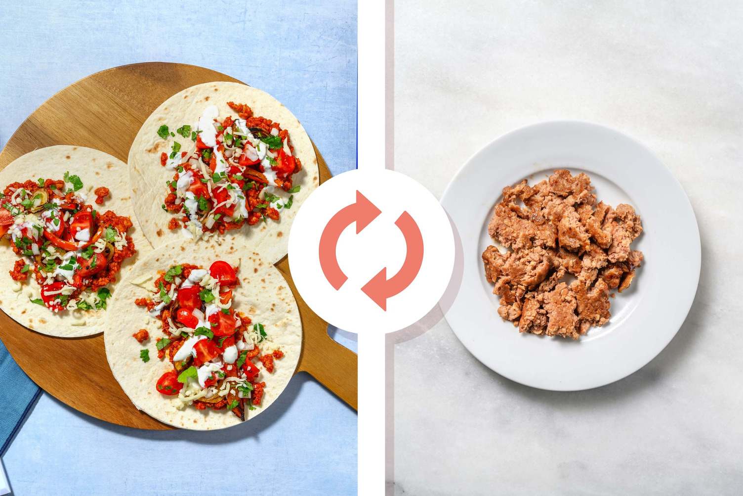 Fajitas de Beyond Meat® à la mode sud-ouest