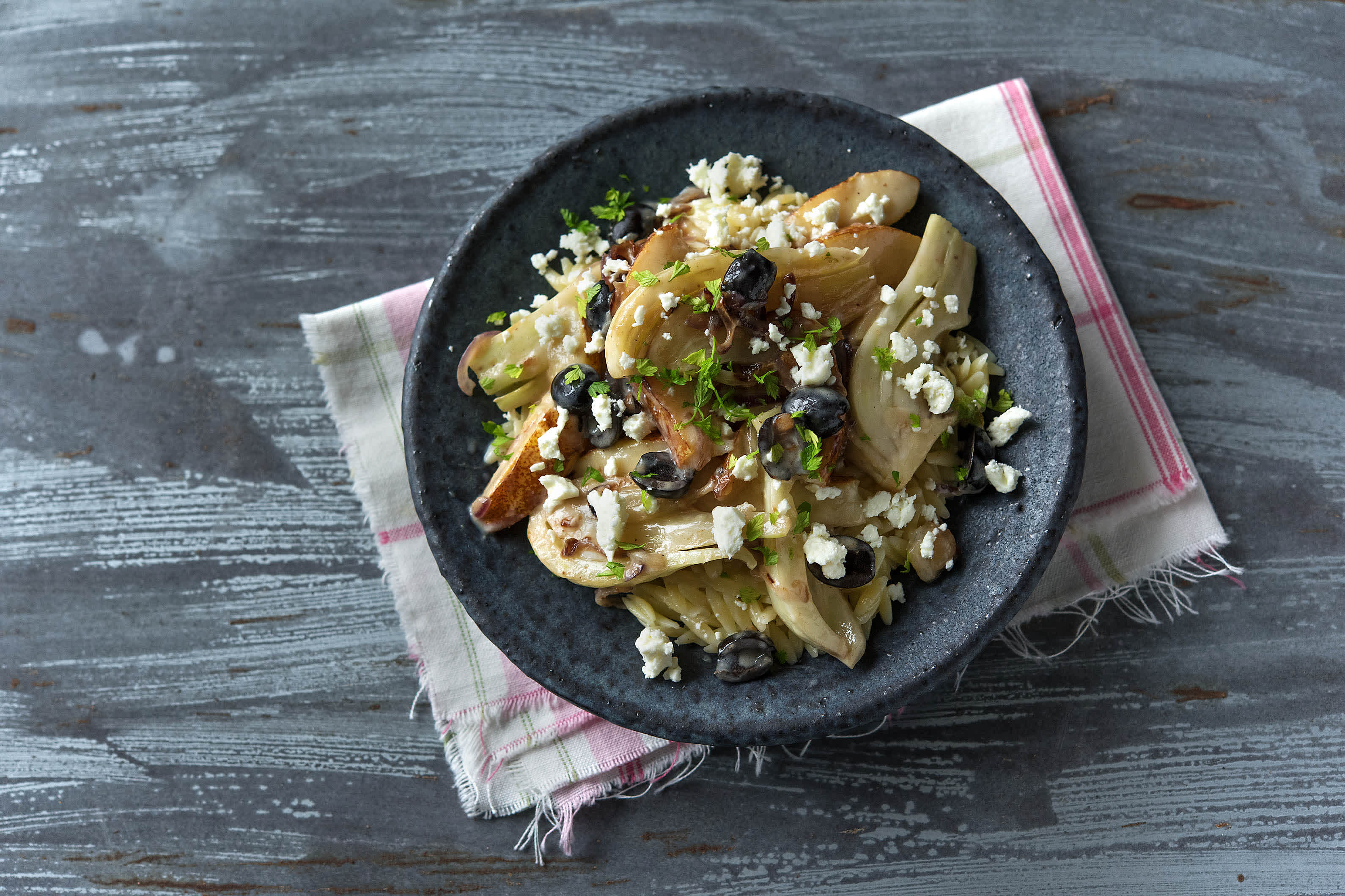 Fenchel-Birnen-Pasta