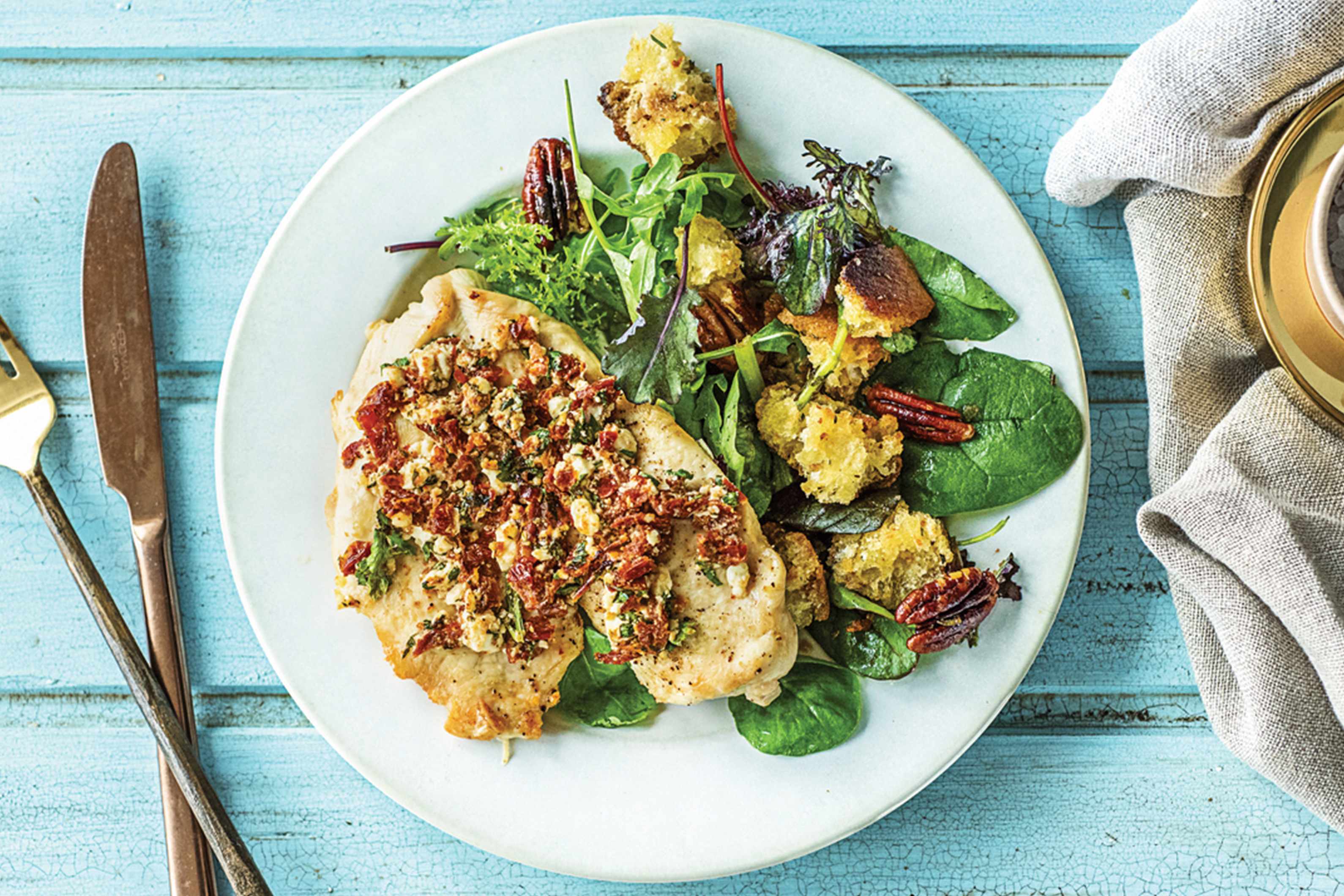 Festive Sundried Tomato and Fetta Chicken