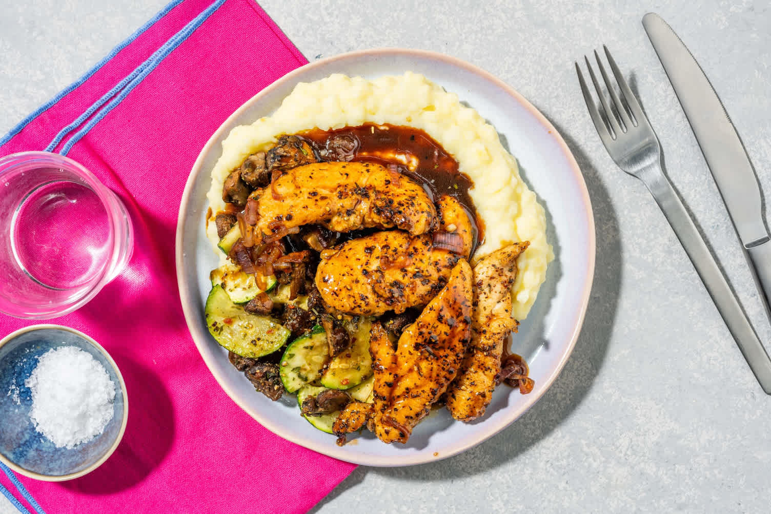 Speedy Chicken Tender Agrodolce