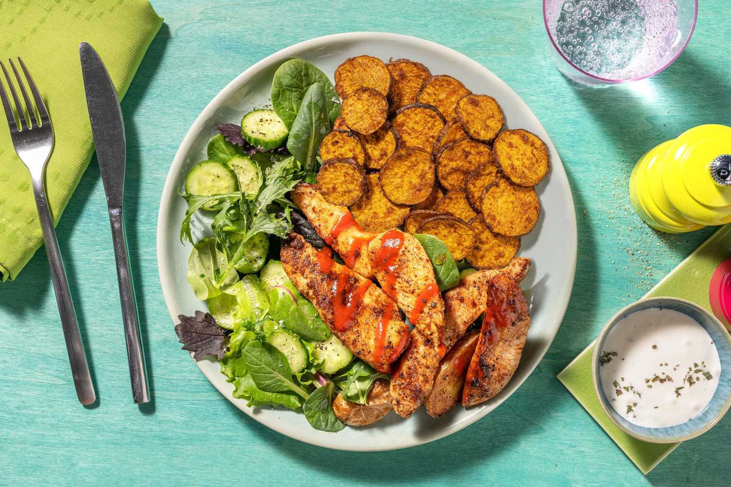 Filets de poulet épicés au miel
