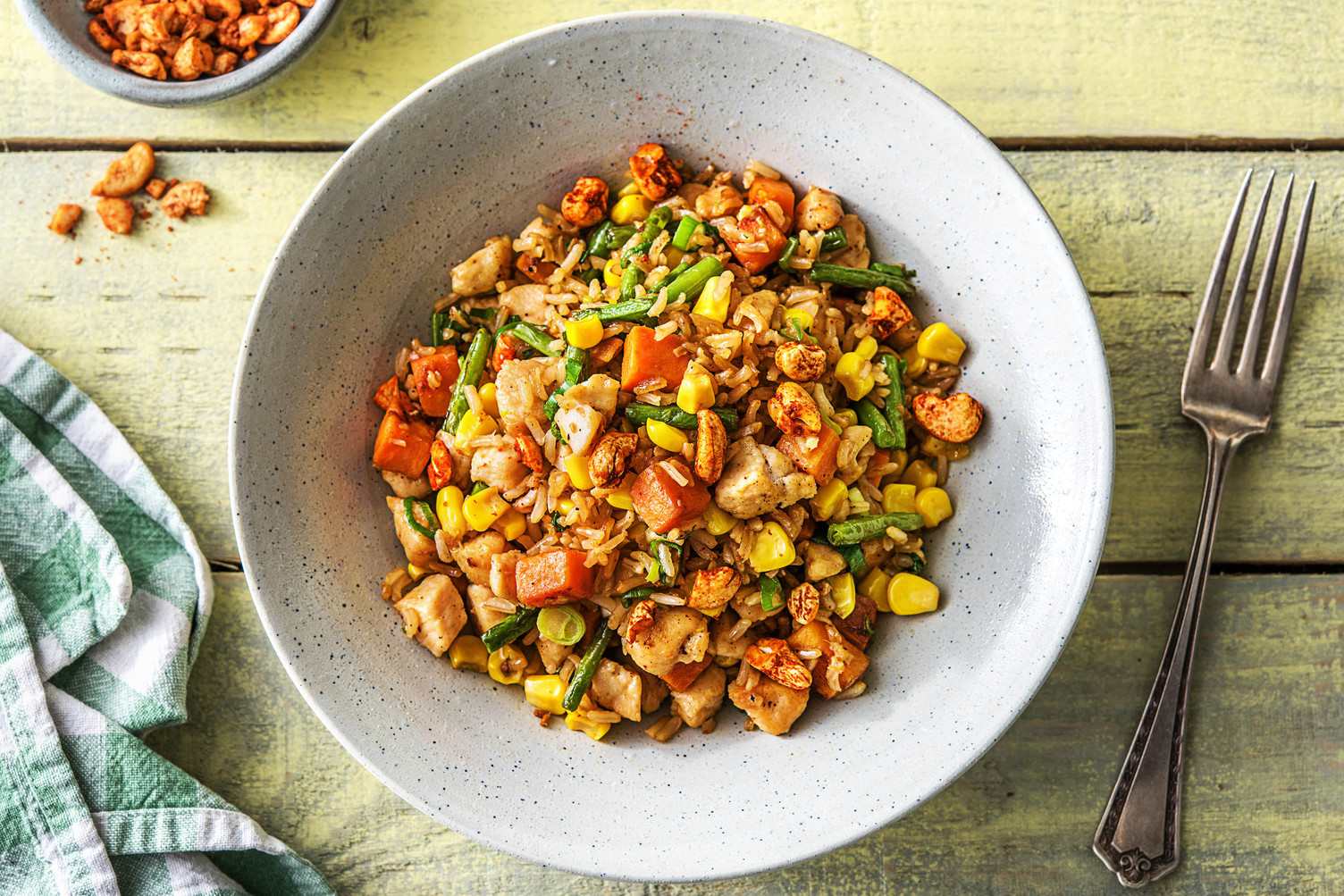 Riz frit au poulet à l’indonésienne