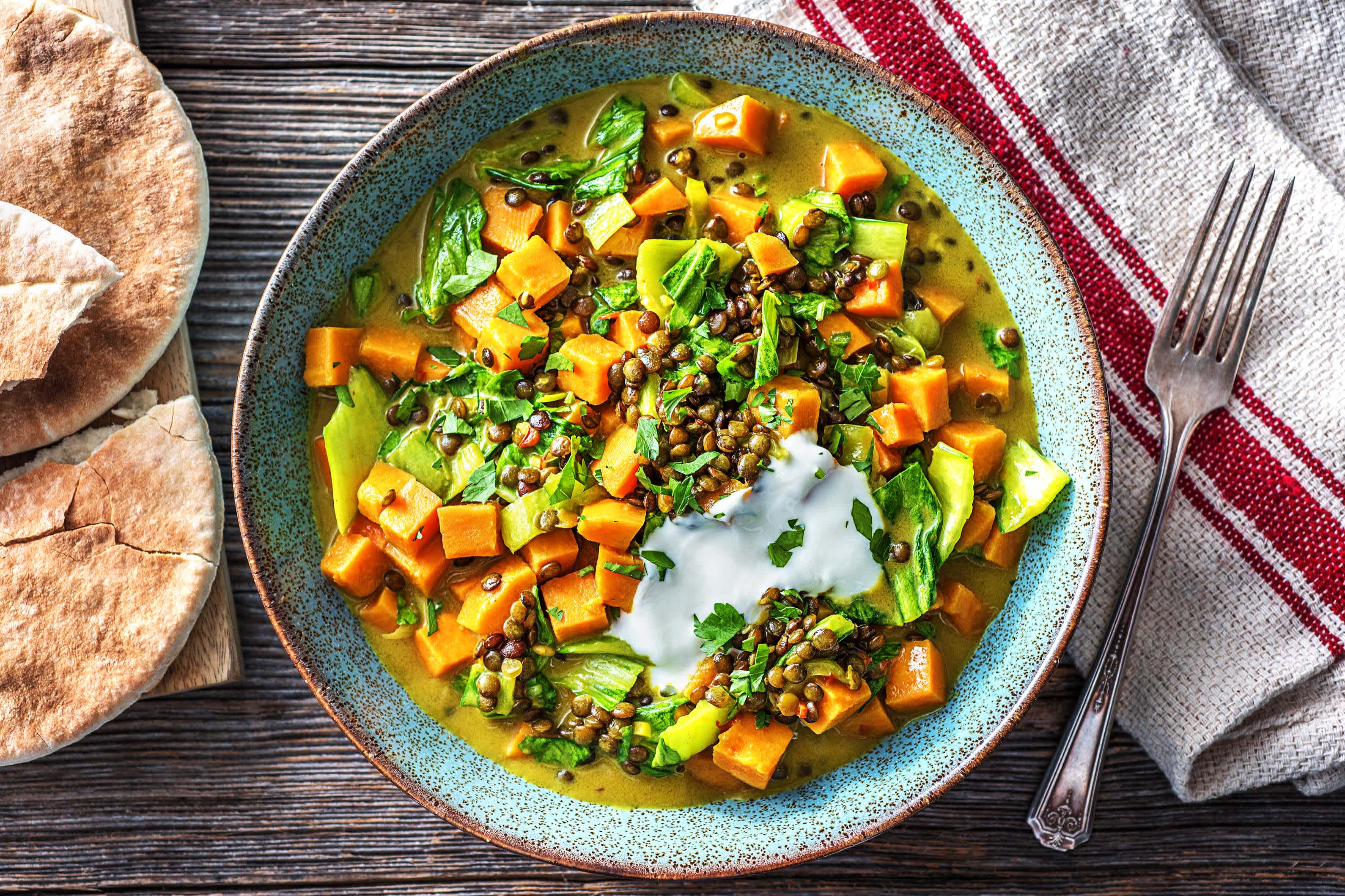 Curry indien classique au yaourt