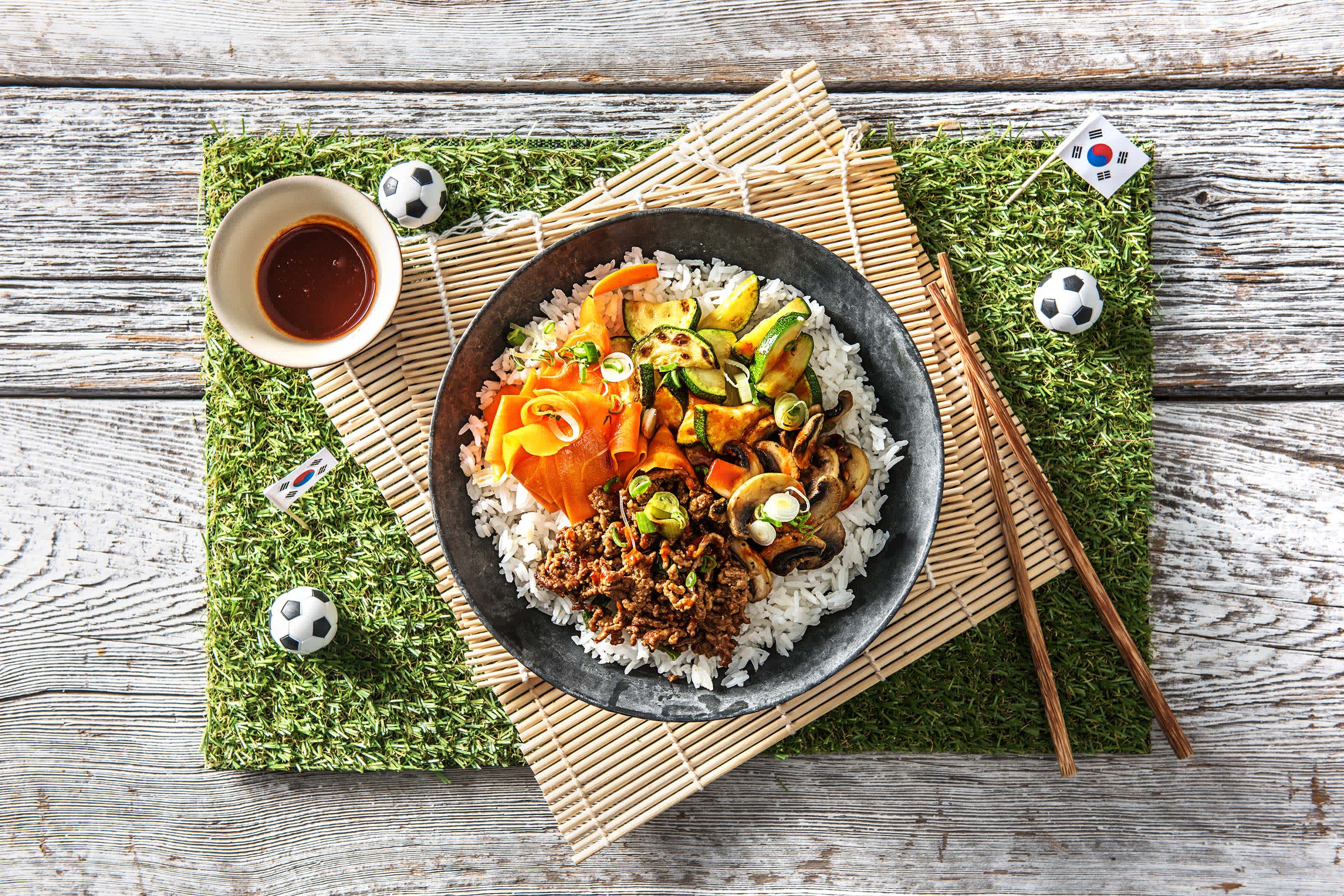 Koreanisches Rinder-Bibimbap