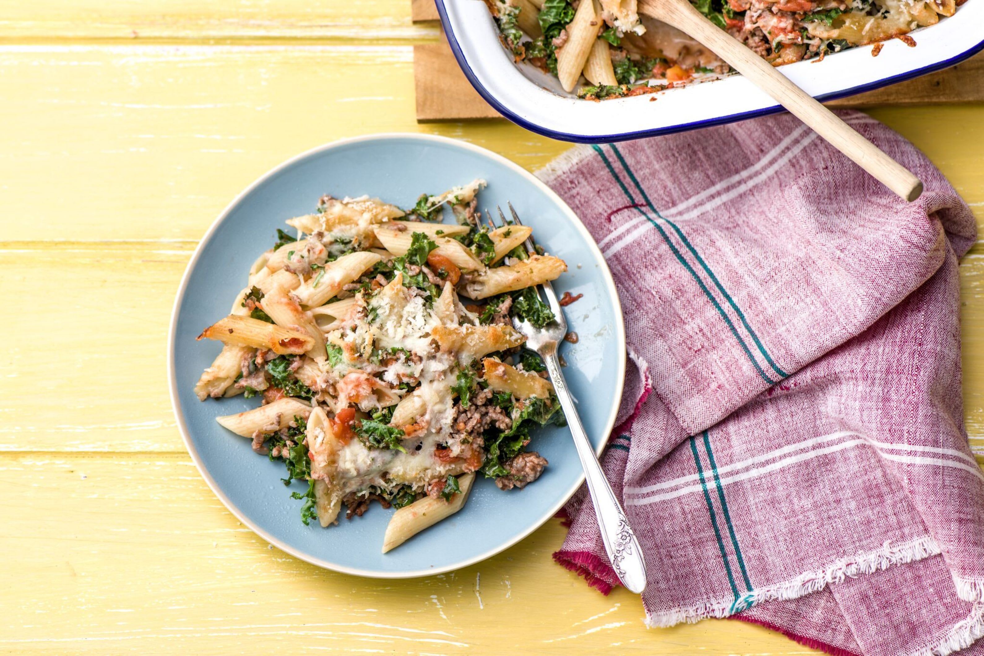 Baked Fusilli Pasta