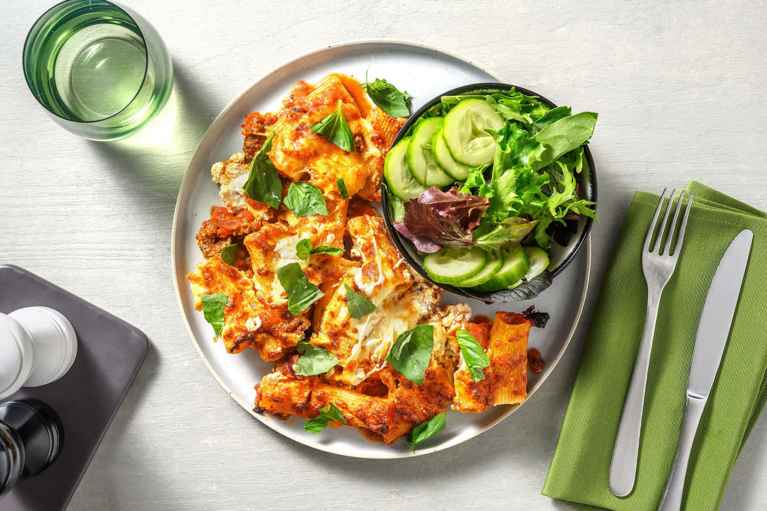 Lasagne à la poêle