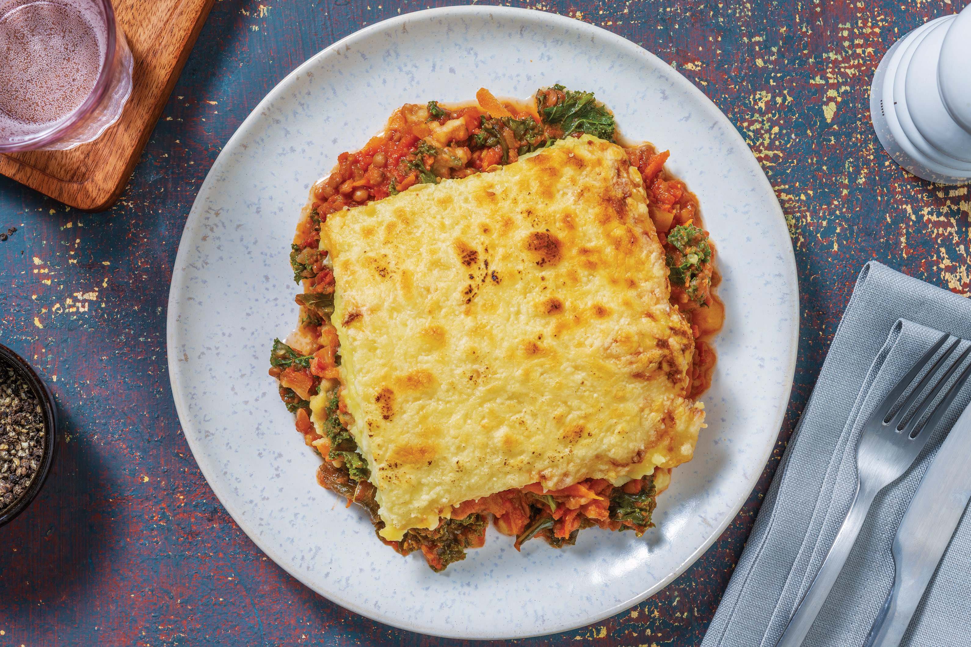 Lentil & Veggie Shepherd's Pie