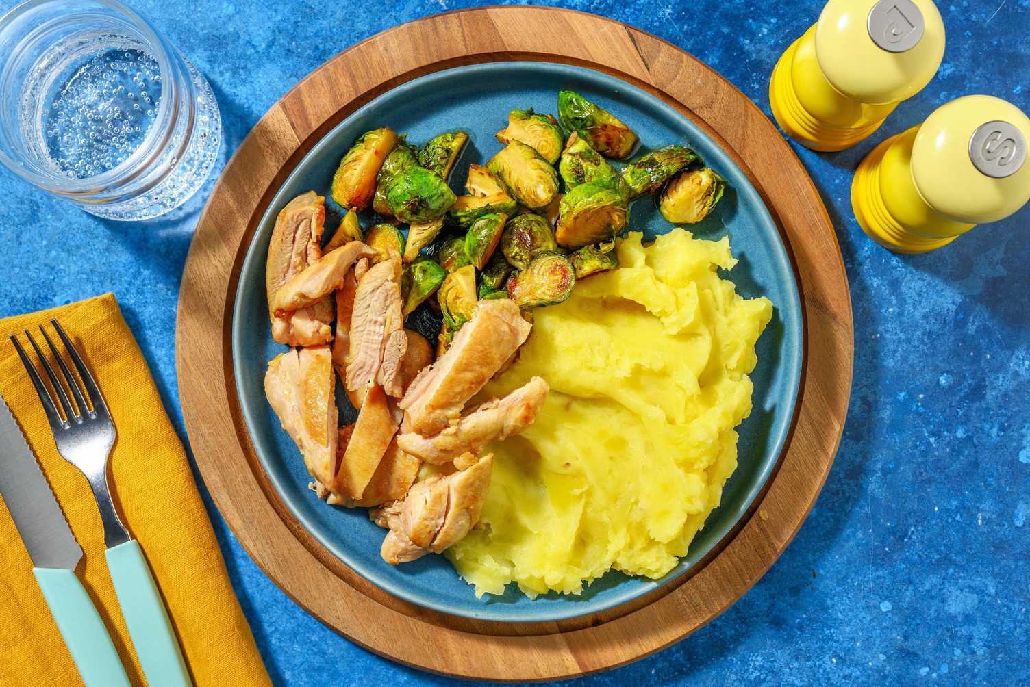 Poulet érable-balsamique