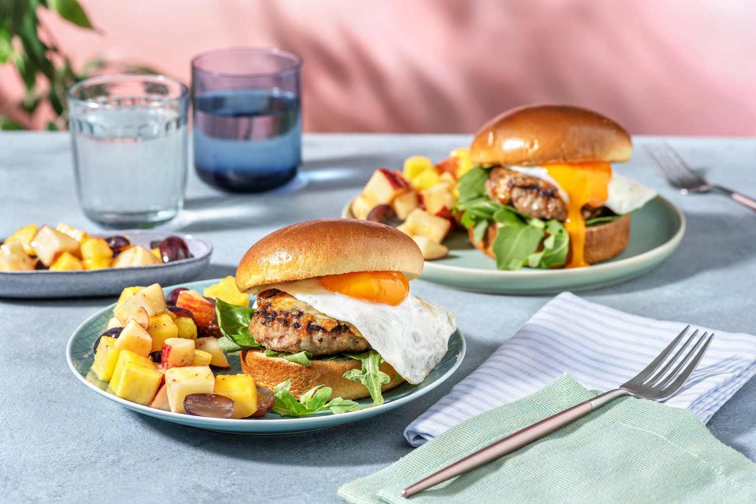 Maple Sausage Breakfast Sandwiches