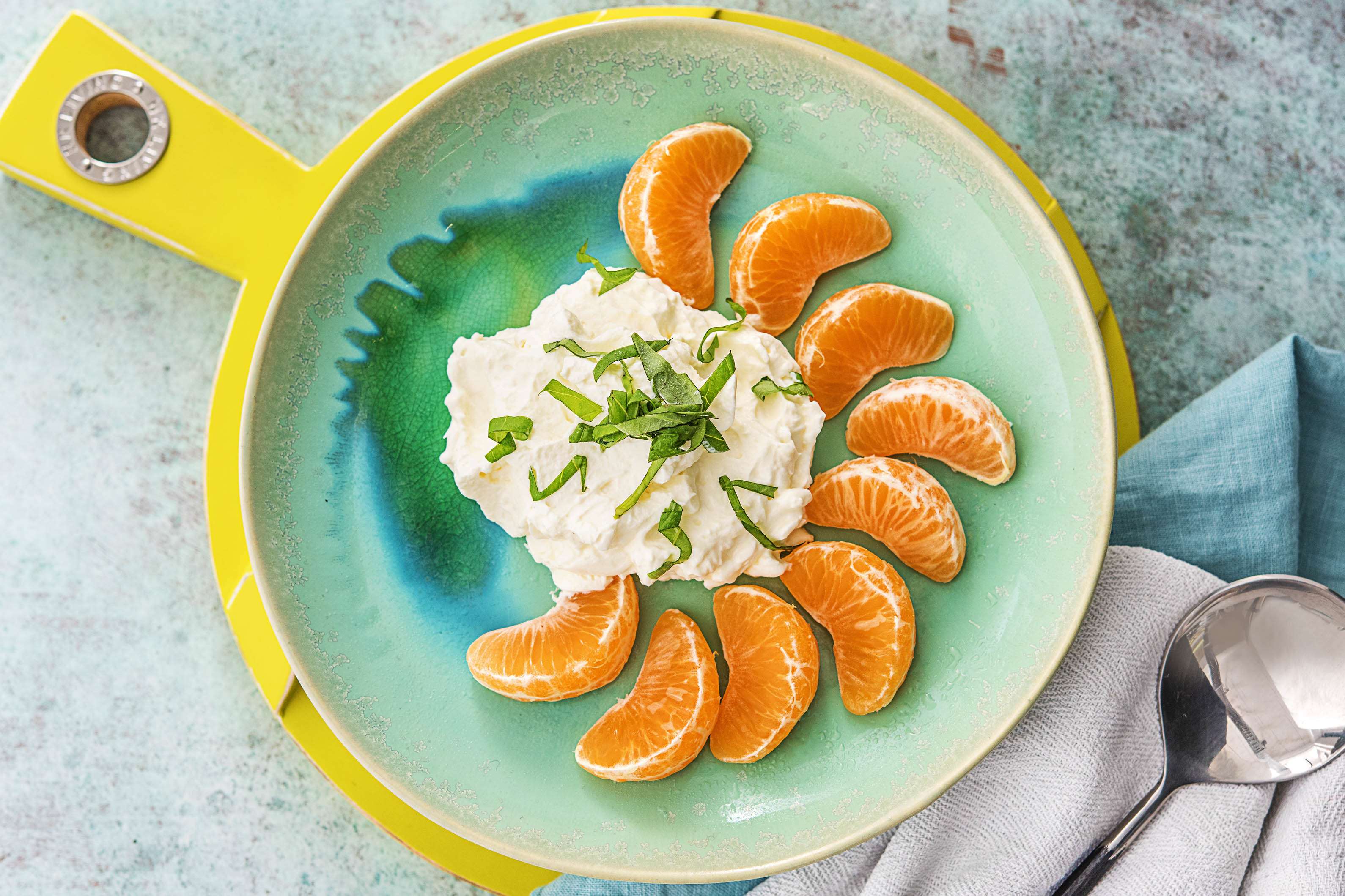 Crème au mascarpone et à la mandarine