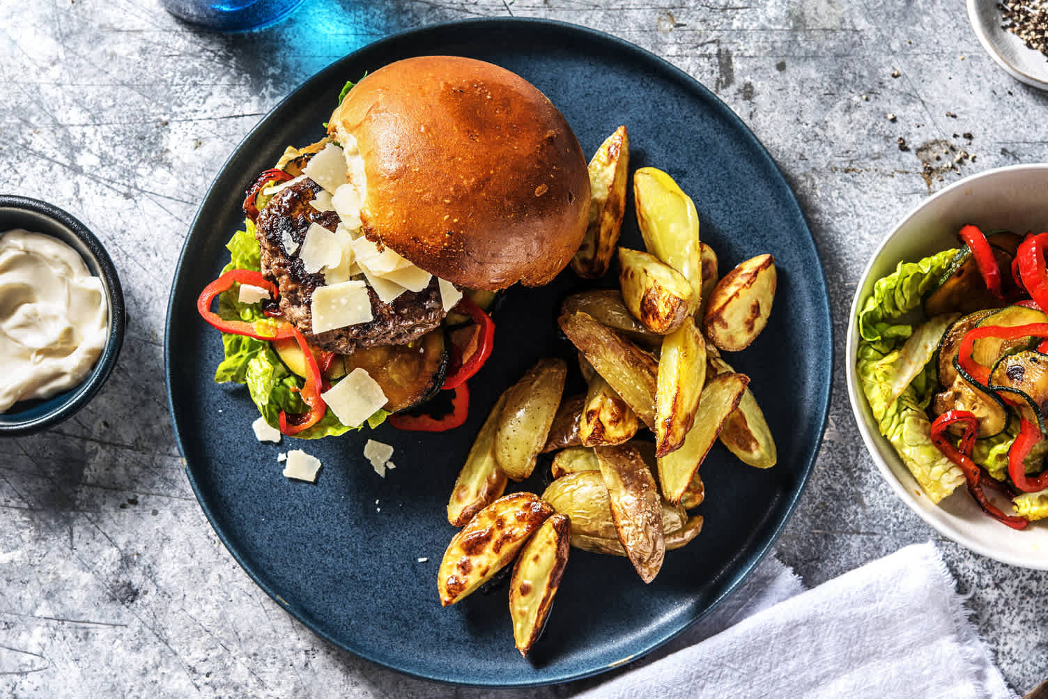 Mediterraner Burger