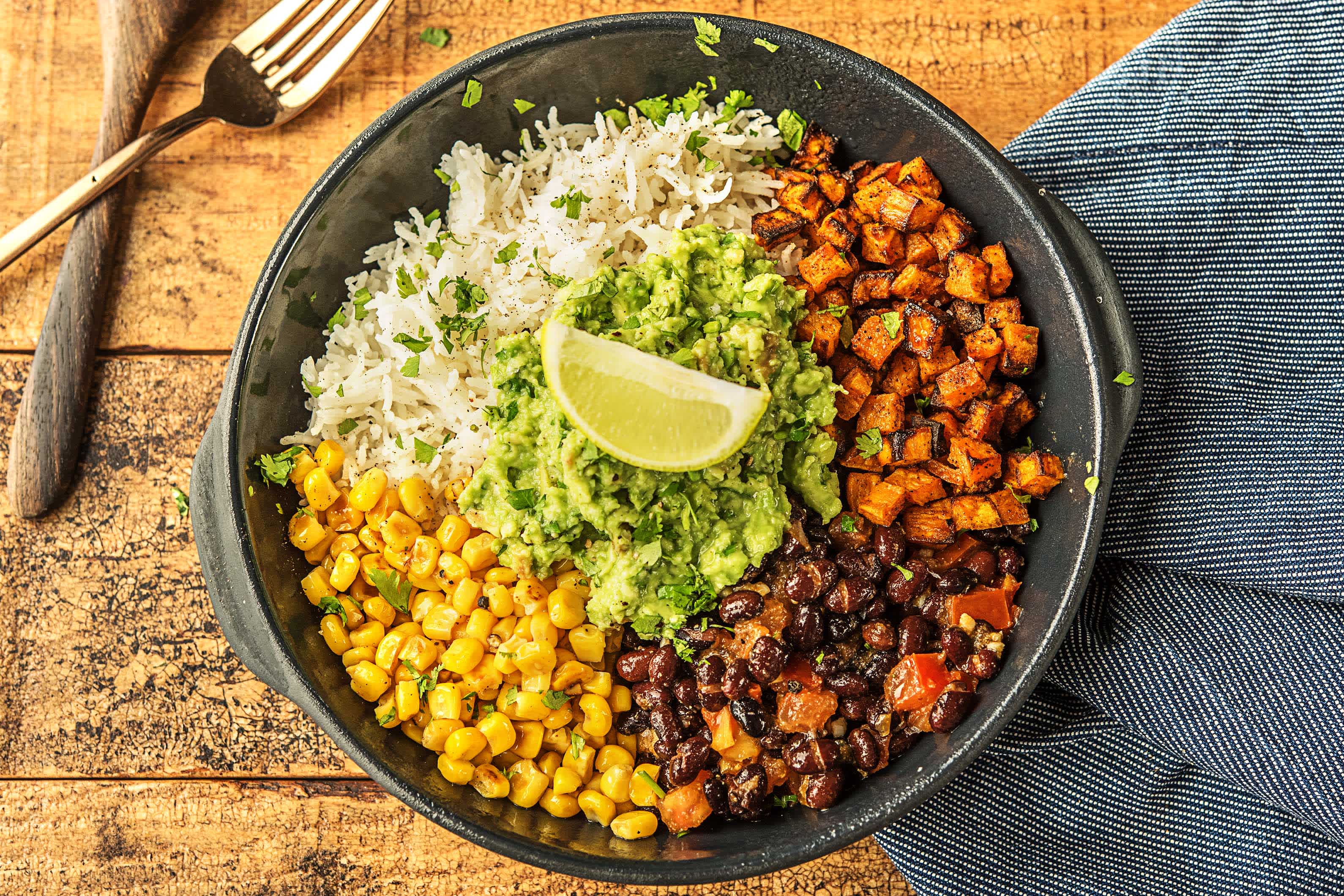 Bol de riz à la mexicaine