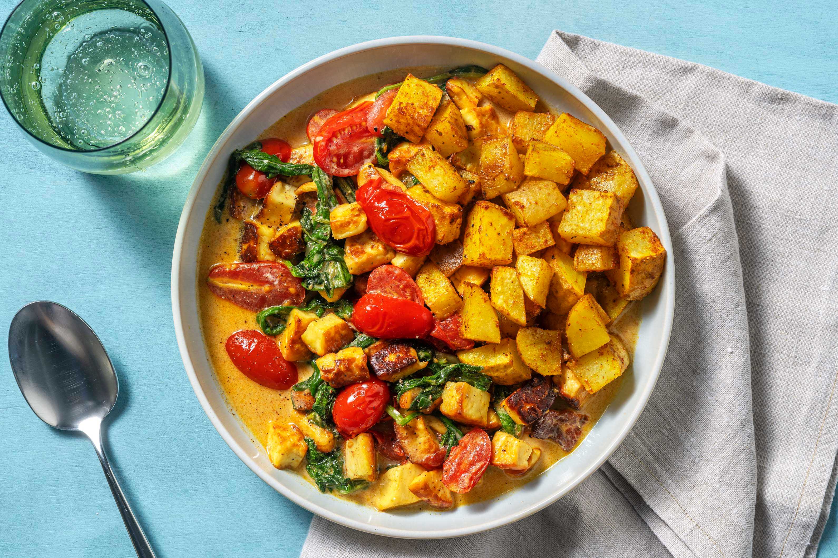 North Indian Style Saag Paneer