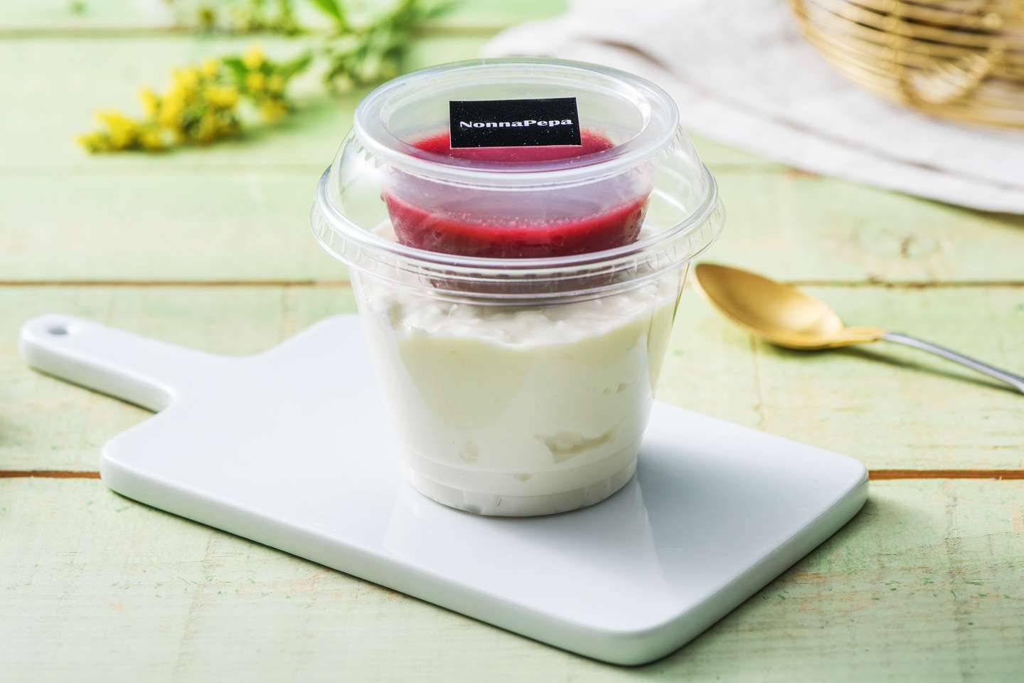 Panna cotta bosvruchten