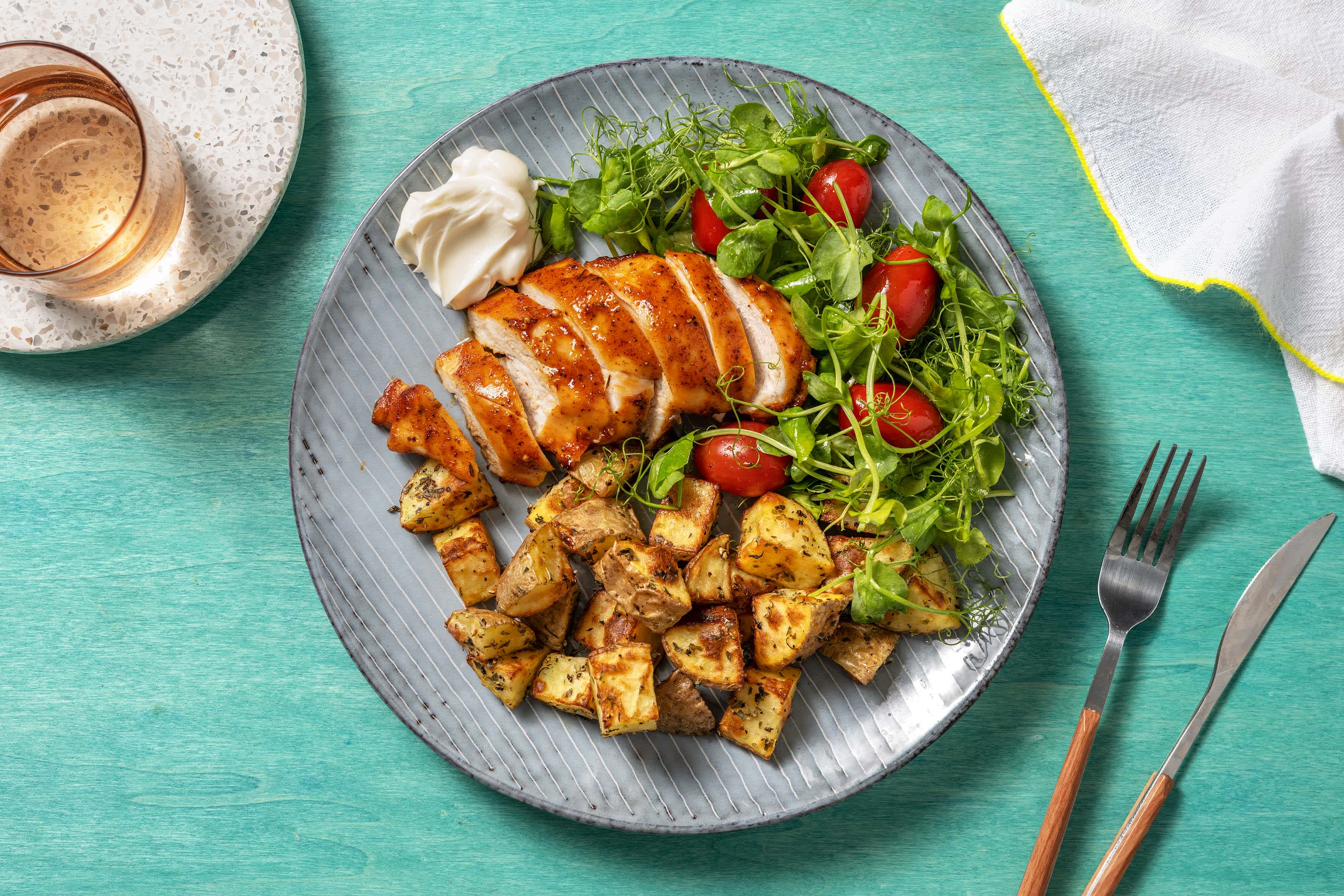 Peri Peri Chicken Breast Traybake