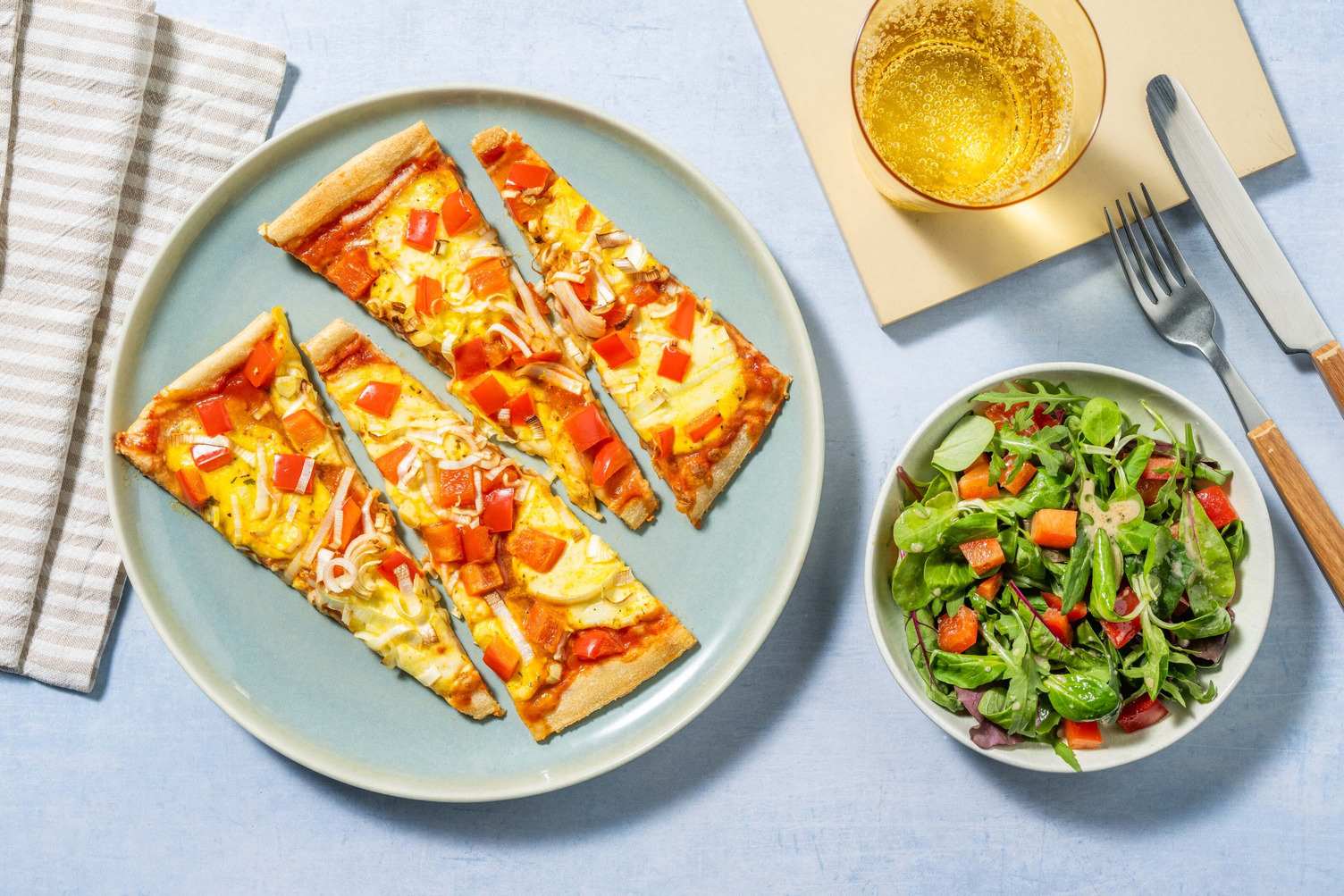 Homemade Veggie Pizza
