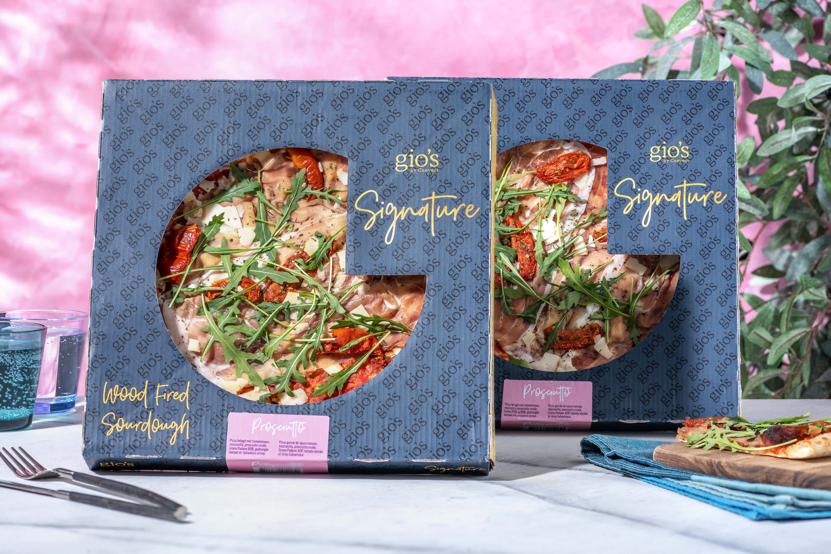 Gio’s Signature prosciutto pizza - 2 stuks
