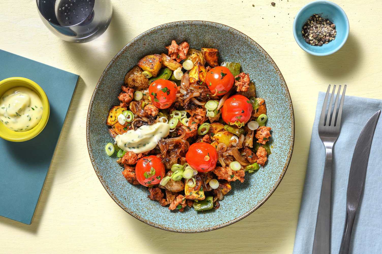 Smoky Chorizo Hash