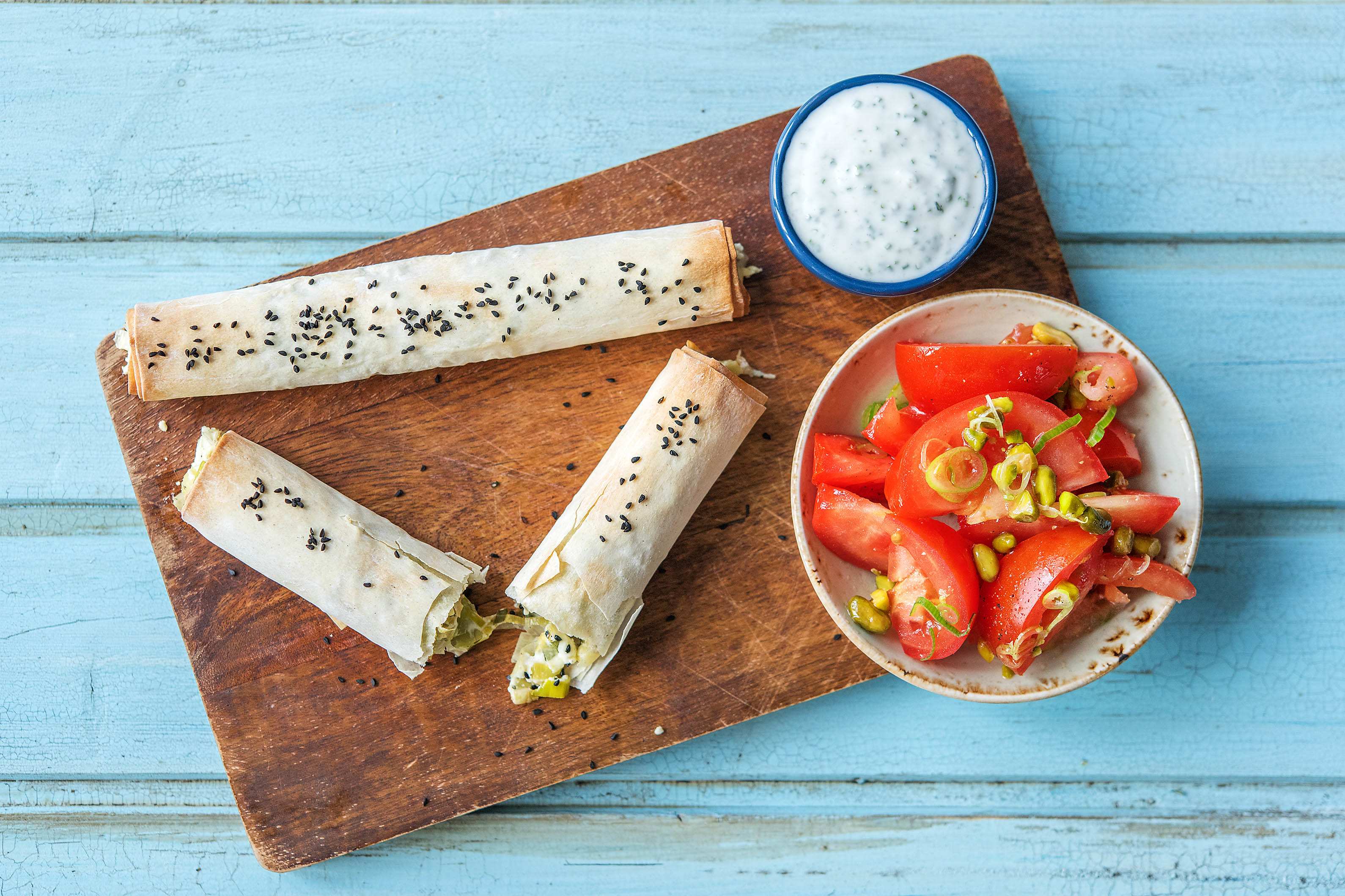 Porree-Feta-Börek