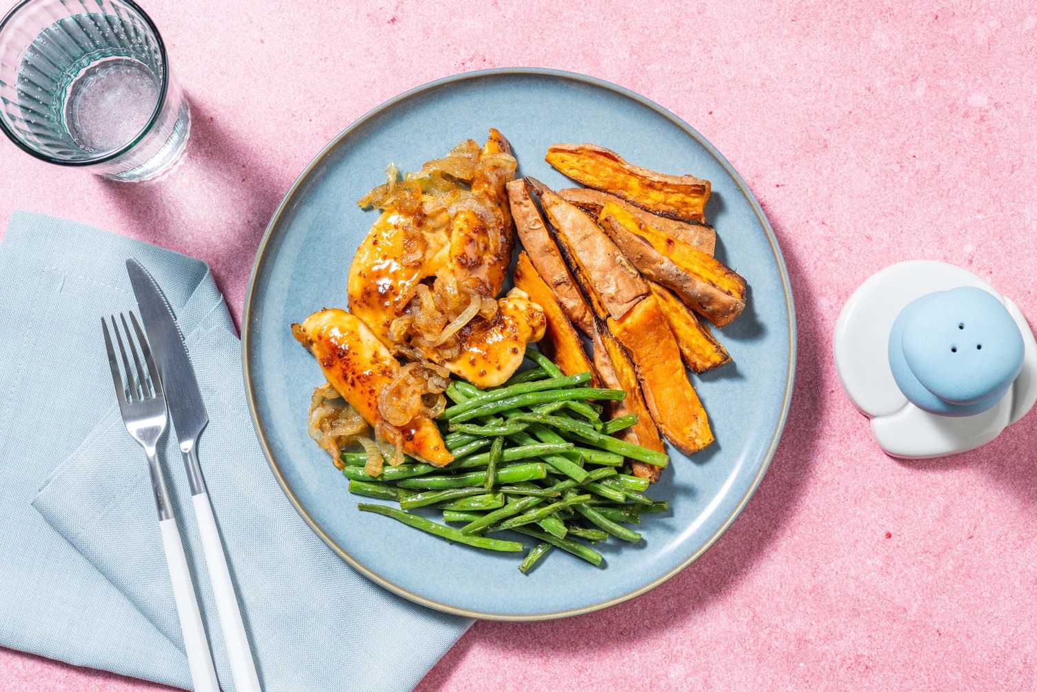 Poulet à la moutarde et à l’érable