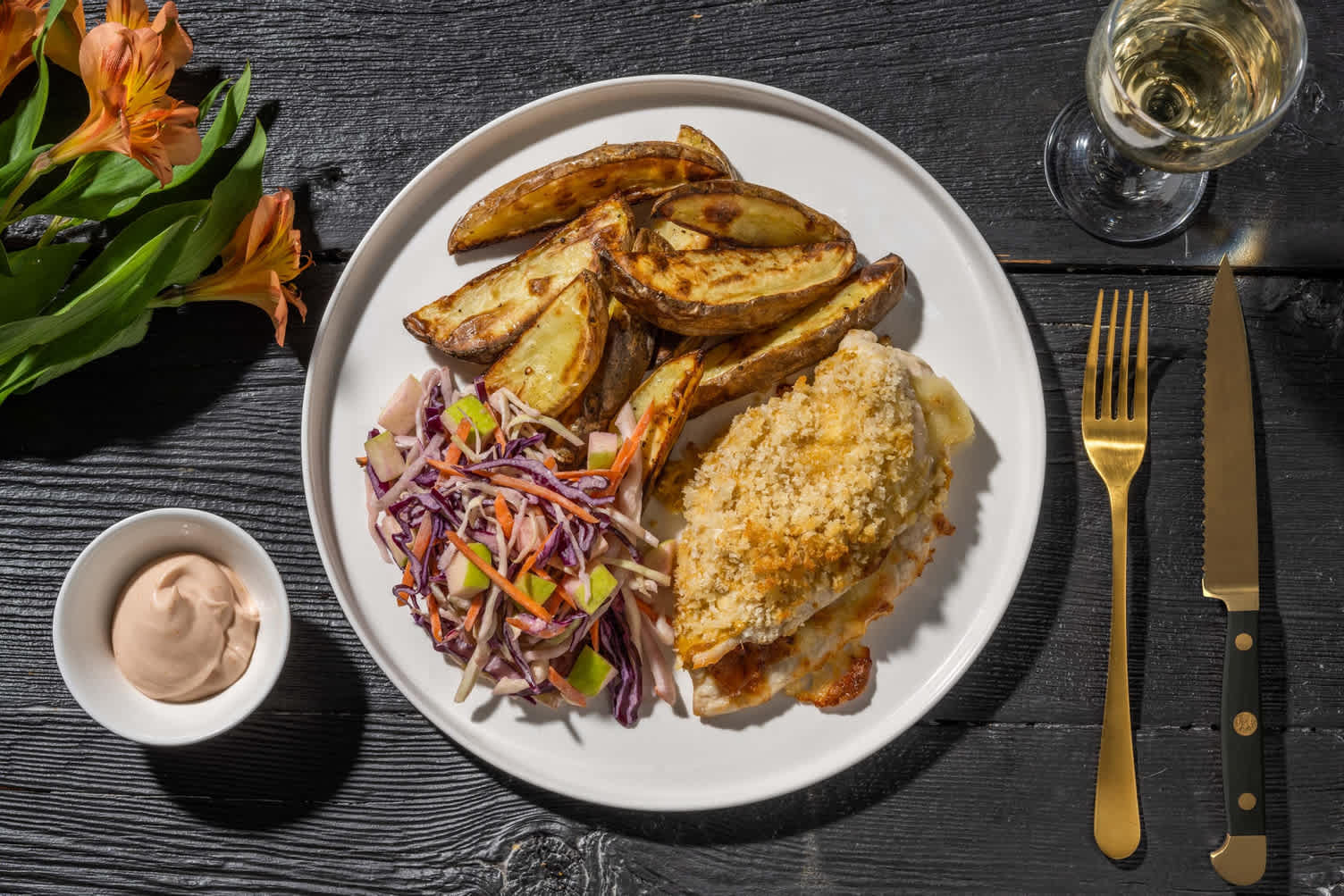 Poulet farci au bacon et au fromage