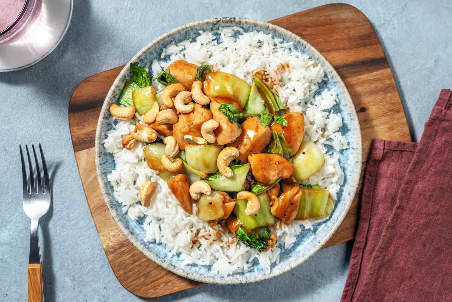Poulet glacé au miel et à l’ail