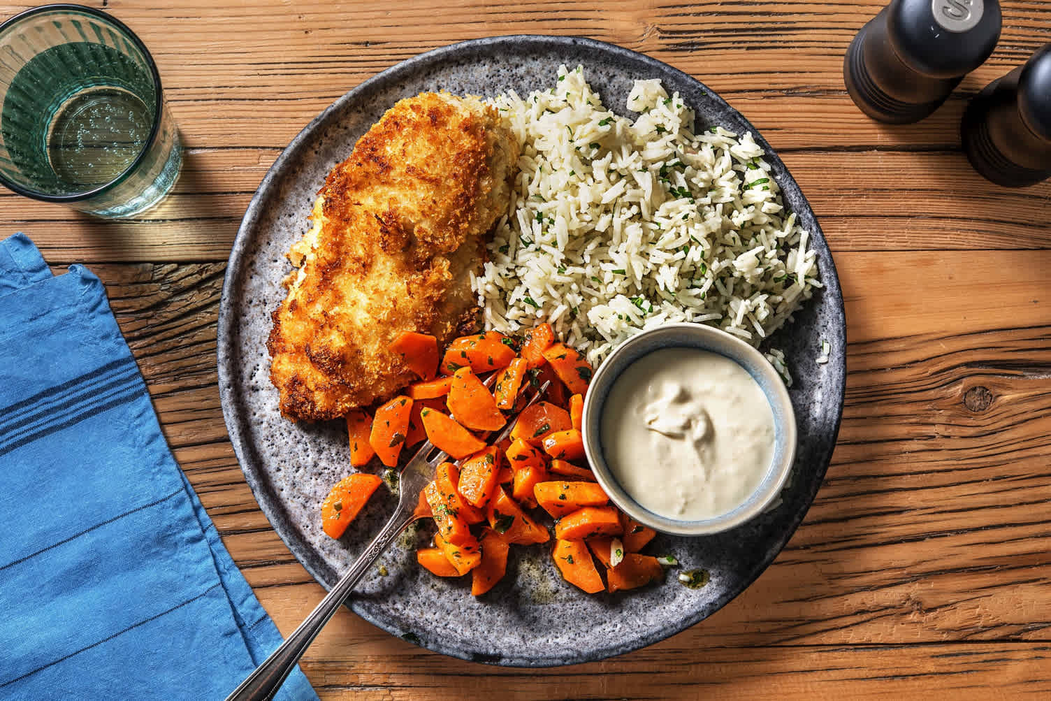 Poulet pané