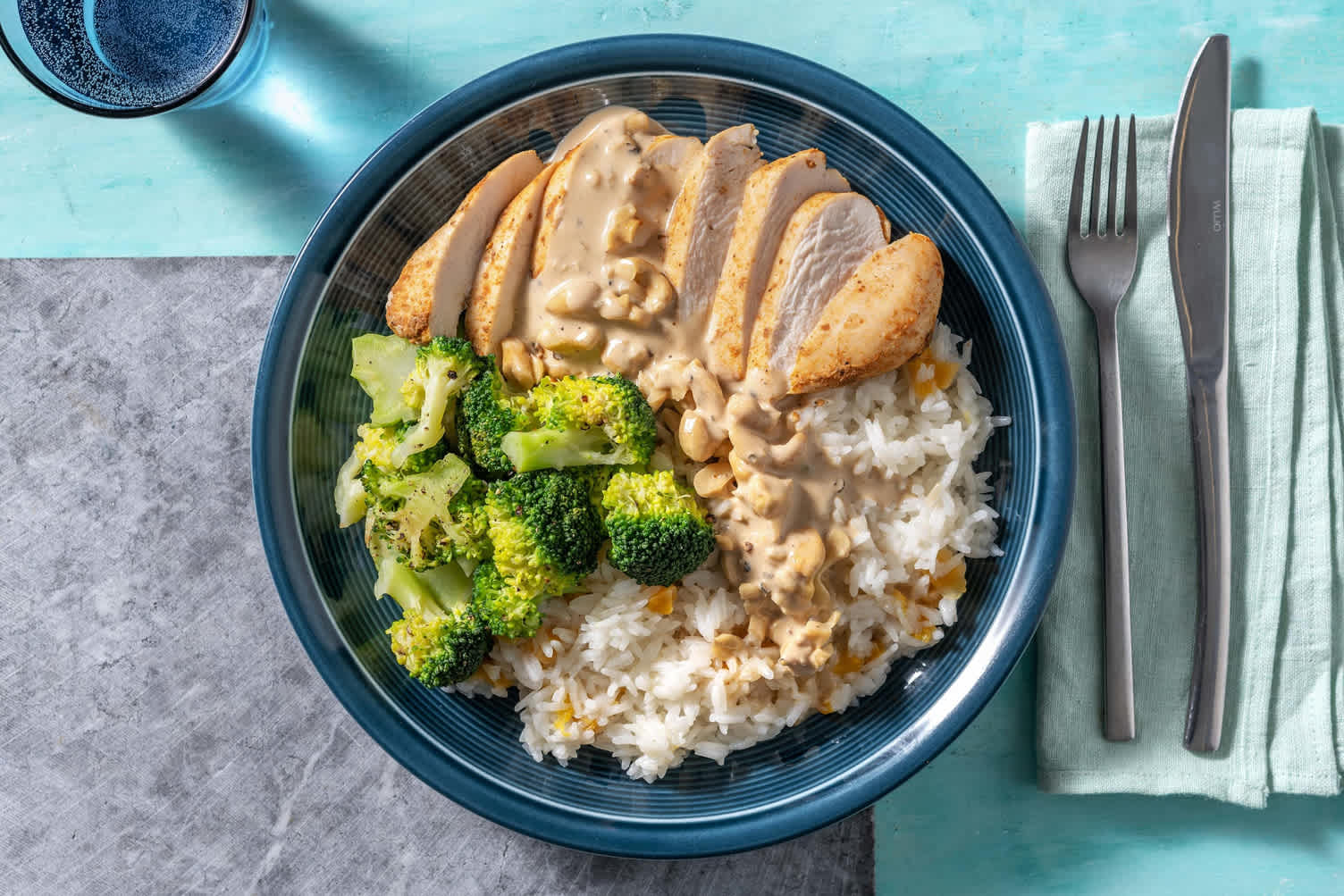 Pouletfilet in Cashewsauce