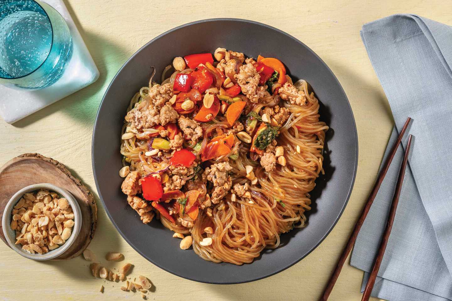 Quick Vietnamese Pork & Konjac Noodles