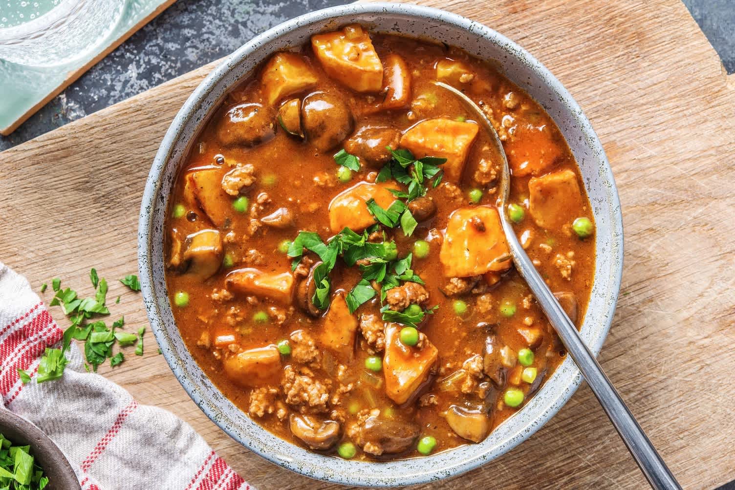Ragoût de bœuf à l’anglaise