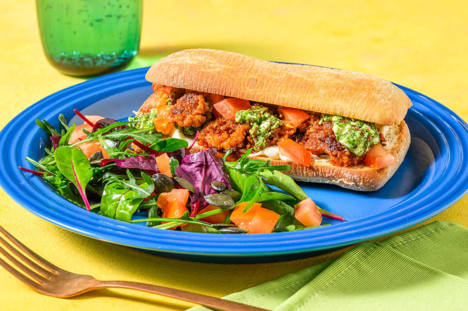 Sandwich au bœuf façon Choripán